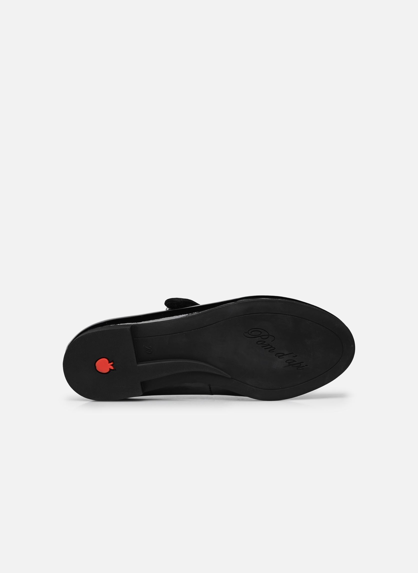 Ballerines Daisy Baby fille noir Pom d Api Ballerines Daisy Baby fille noir NOIR