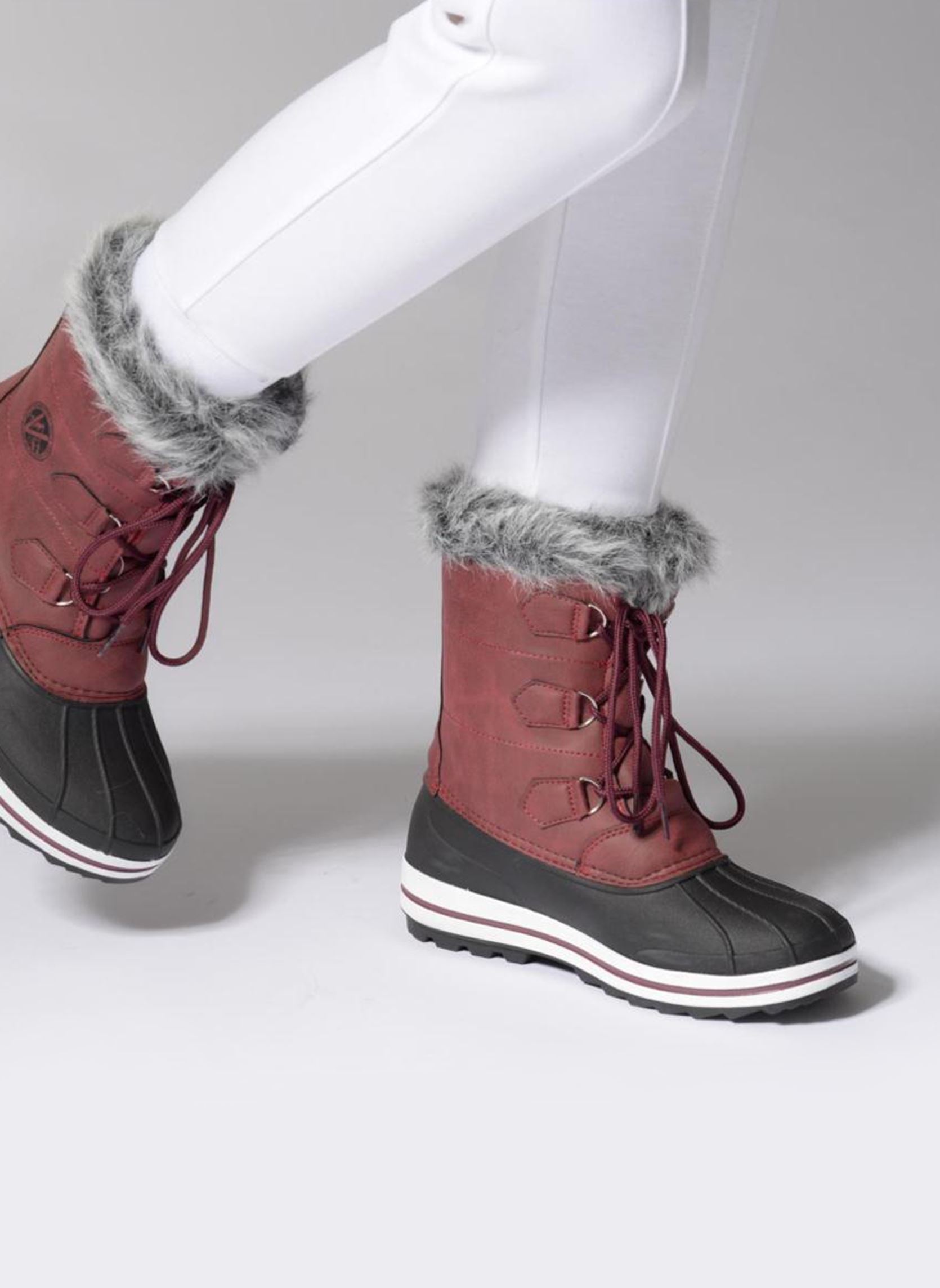 Snowboots Adriana 2 dames bruin Kimberfeel Snowboots Adriana 2 dames bruin Beige