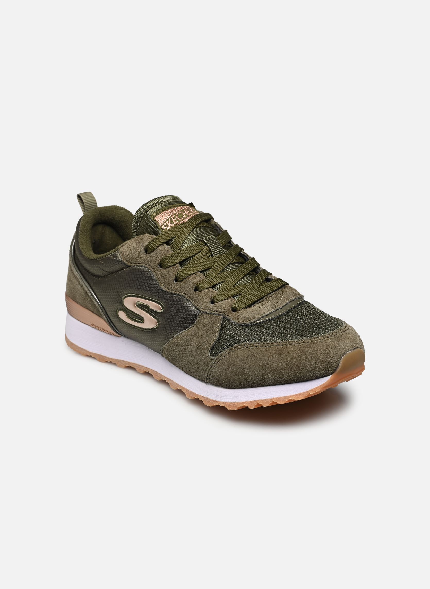 Baskets basses OG 85 Gold'n Gurl femme vert Skechers Baskets basses OG 85 Gold'n Gurl femme vert OLV