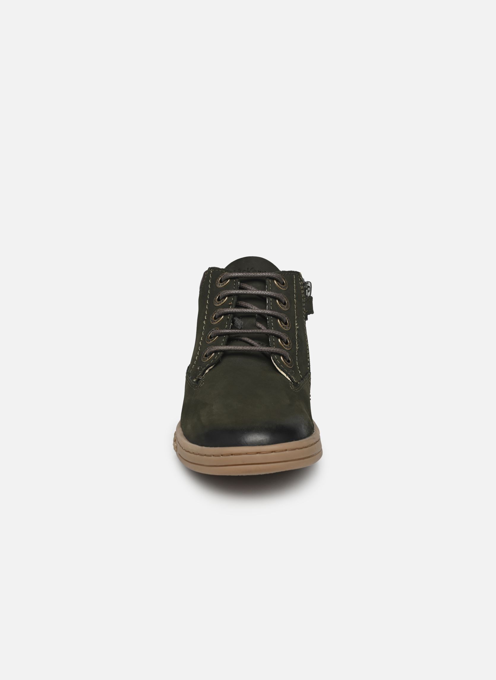 Chaussures premiers pas Tackland garçon vert Kickers Chaussures premiers pas Tackland garçon vert KAKI 2