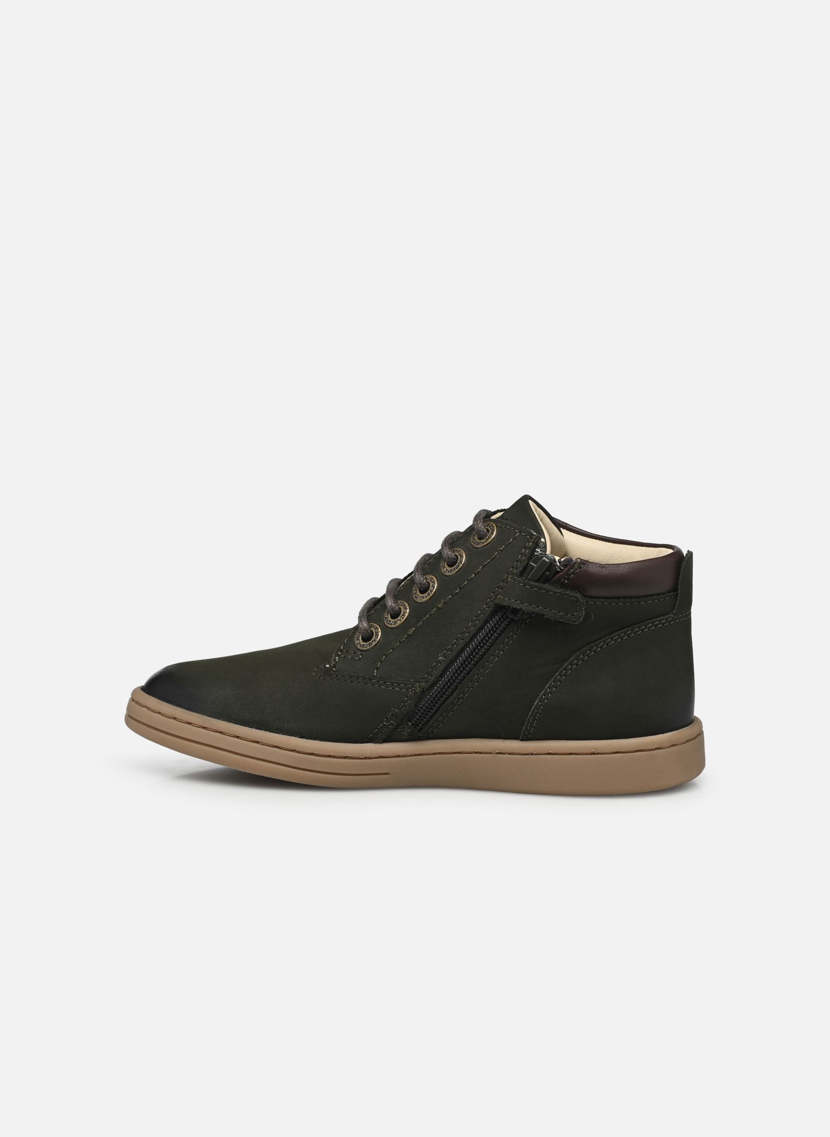 Chaussures premiers pas Tackland garçon vert Kickers Chaussures premiers pas Tackland garçon vert KAKI 2