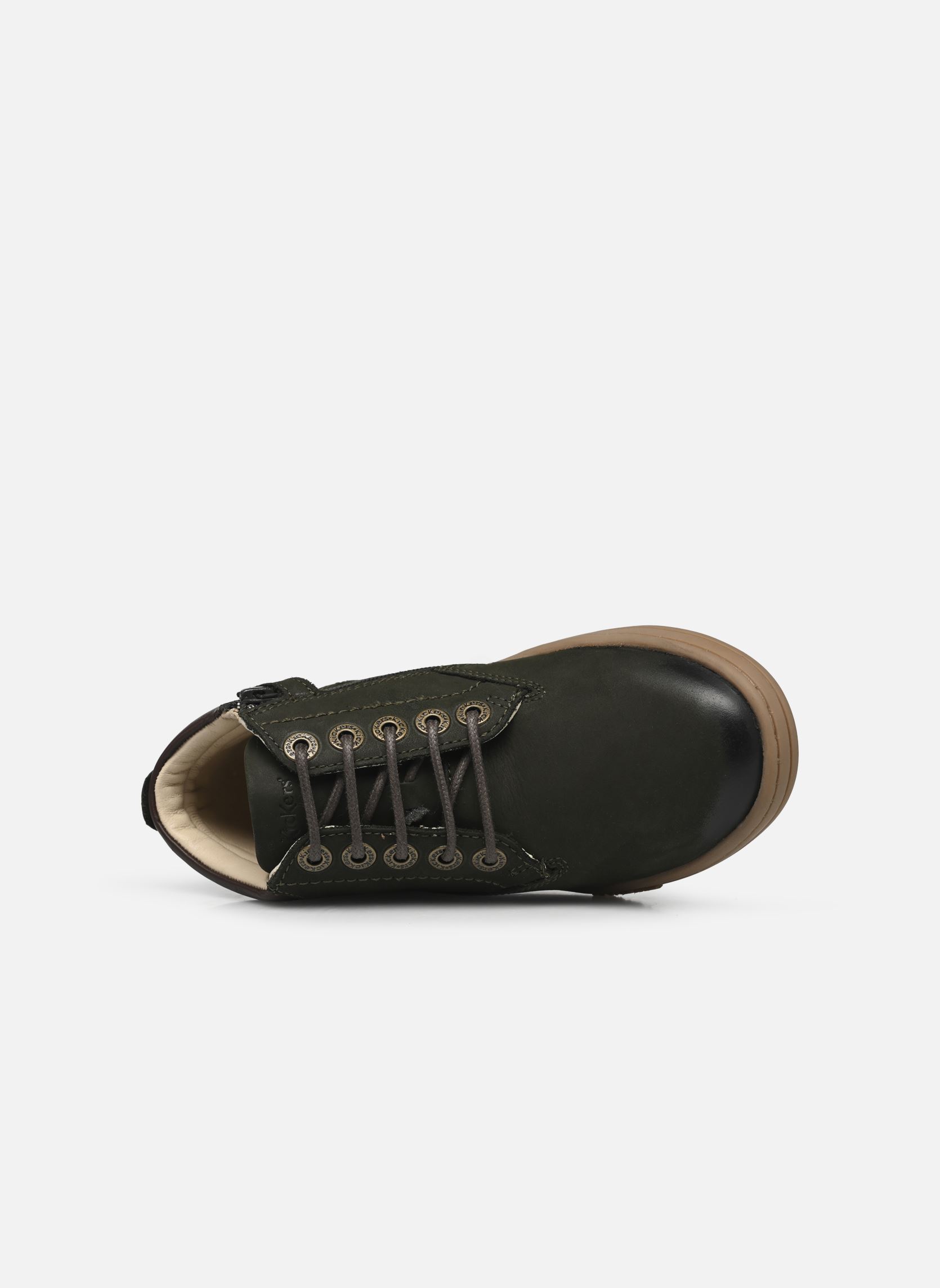 Chaussures premiers pas Tackland garçon vert Kickers Chaussures premiers pas Tackland garçon vert KAKI 2