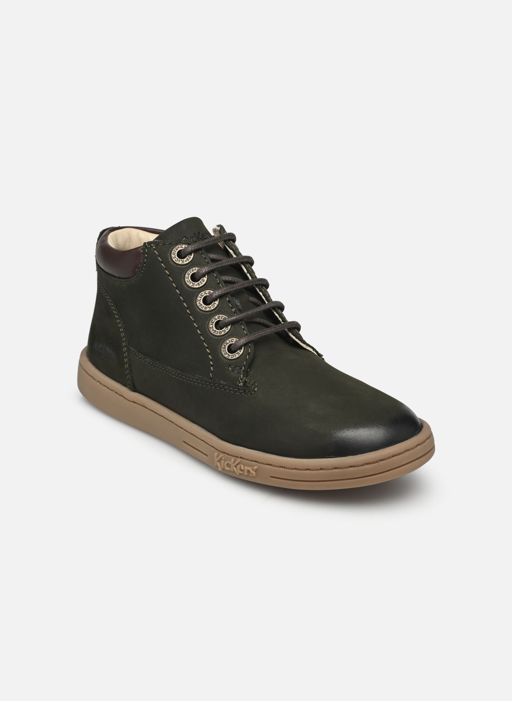 Chaussures premiers pas Tackland garçon vert Kickers Chaussures premiers pas Tackland garçon vert KAKI 2