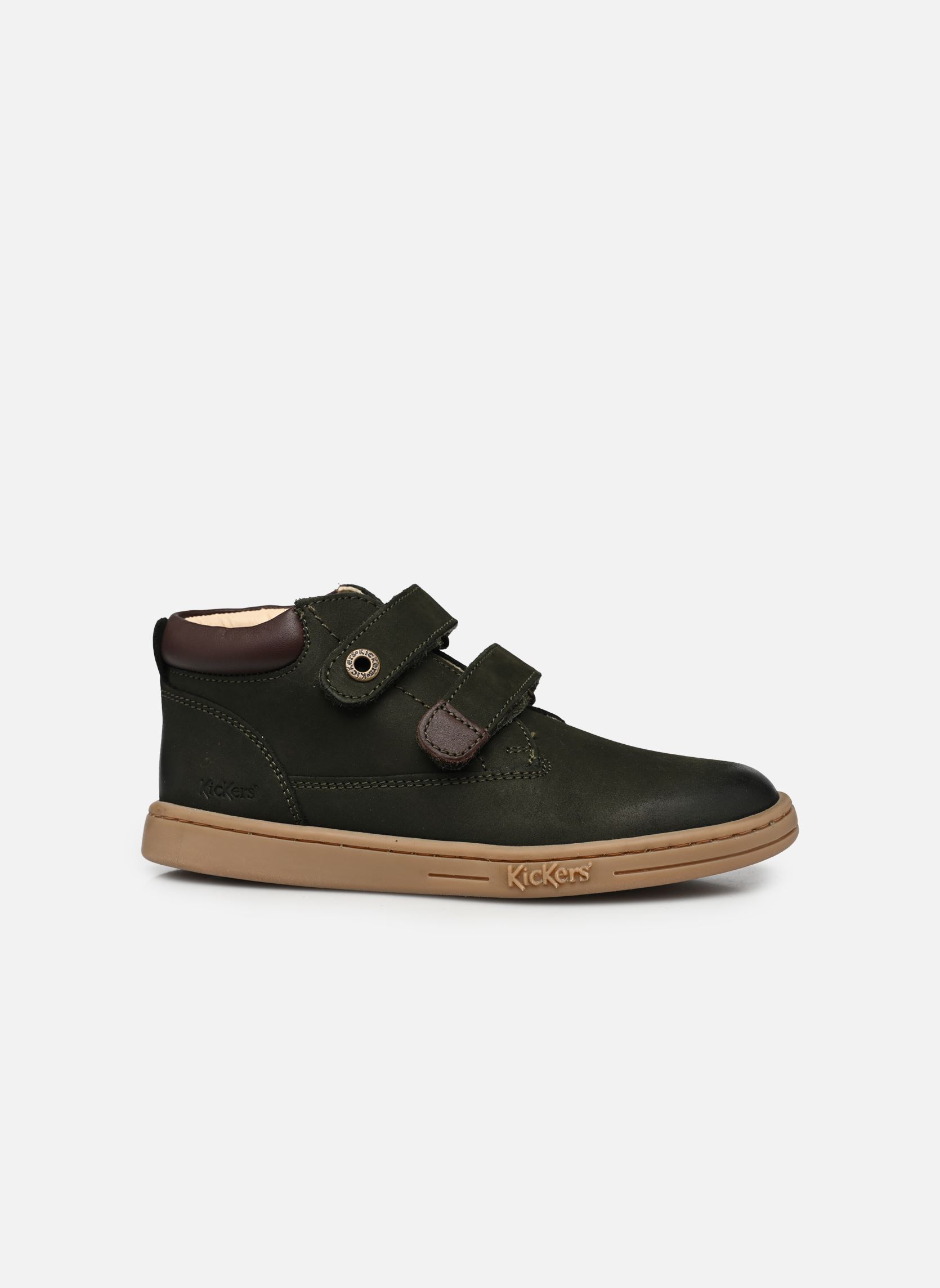 Bottines Tackeasy vert Kickers Bottines Tackeasy vert KAKI 2