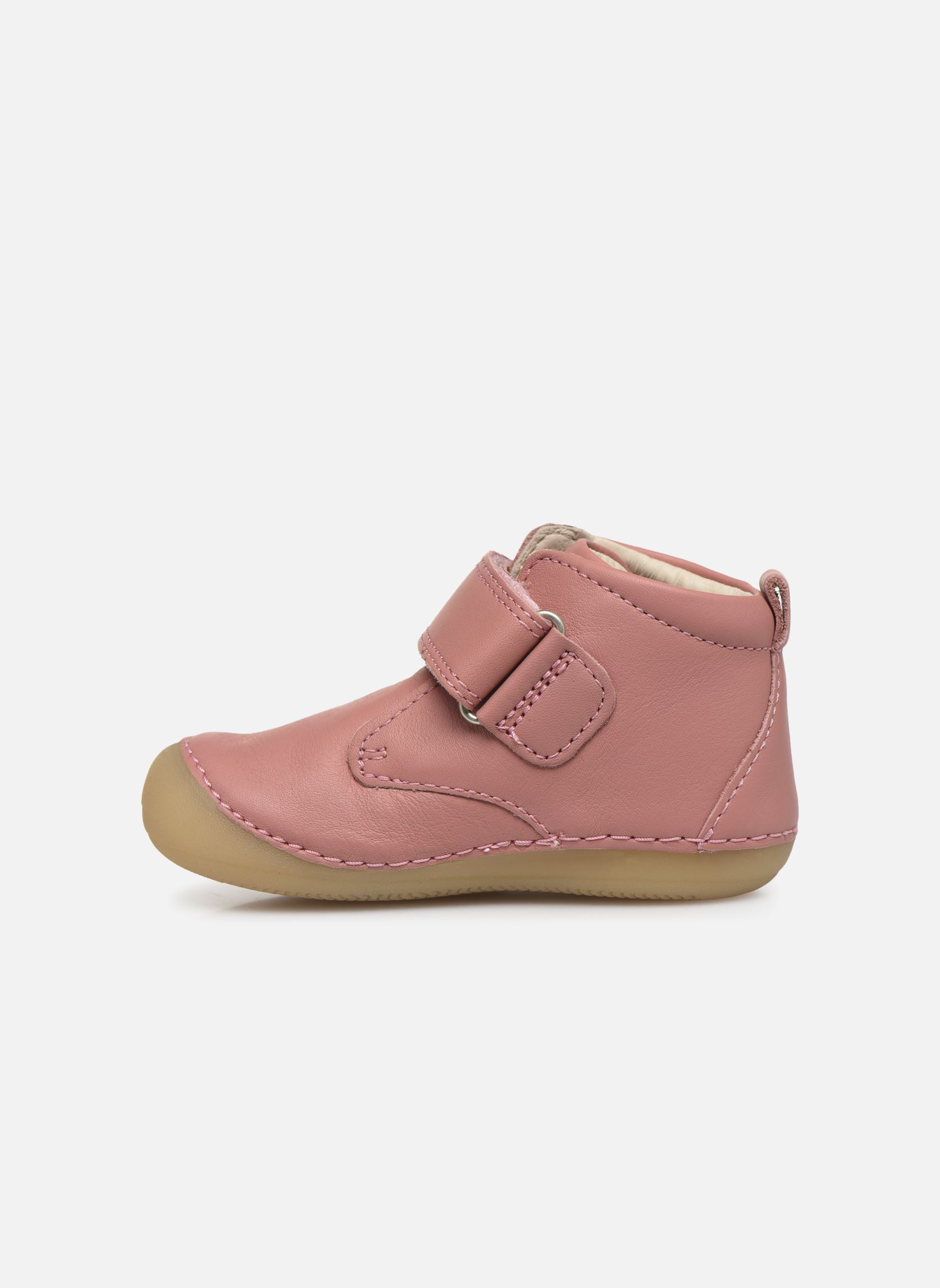 Chaussures premiers pas Sabio fille rose Kickers Chaussures premiers pas Sabio fille rose ROSE ANTIQUE PERM
