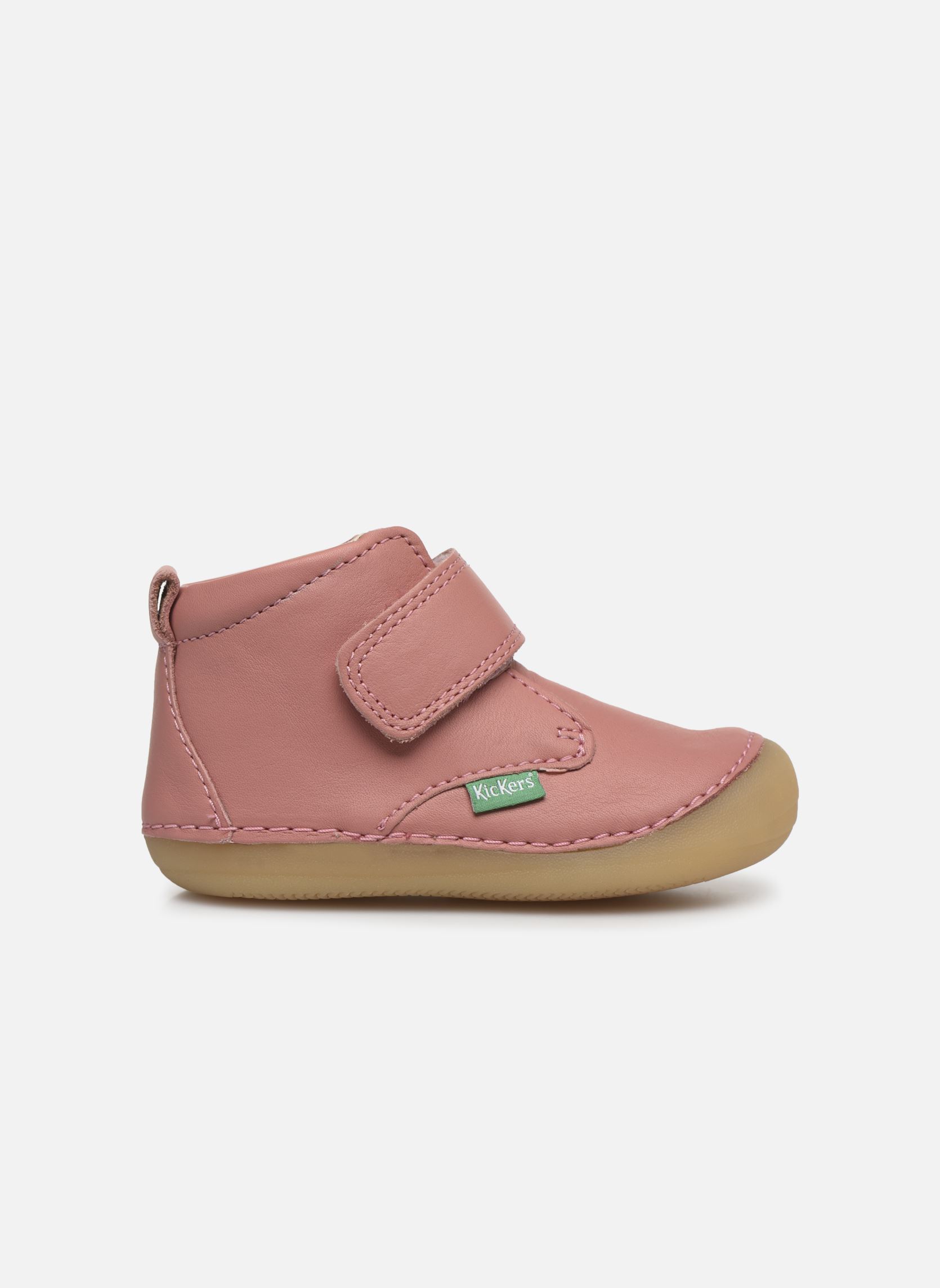 Chaussures premiers pas Sabio fille rose Kickers Chaussures premiers pas Sabio fille rose ROSE ANTIQUE PERM