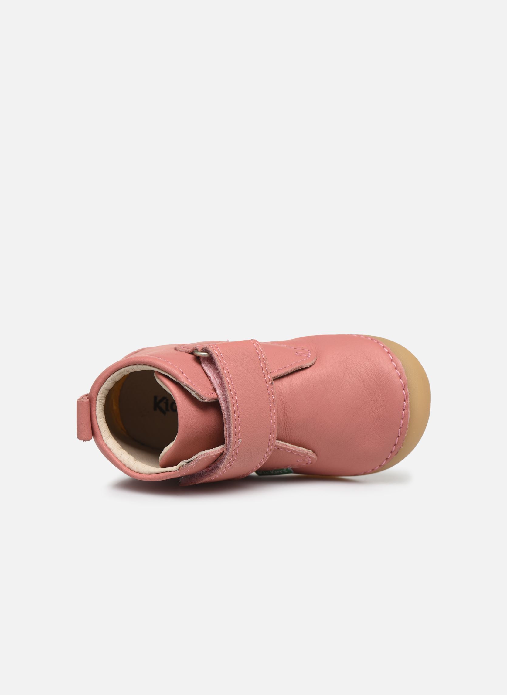 Chaussures premiers pas Sabio fille rose Kickers Chaussures premiers pas Sabio fille rose ROSE ANTIQUE PERM