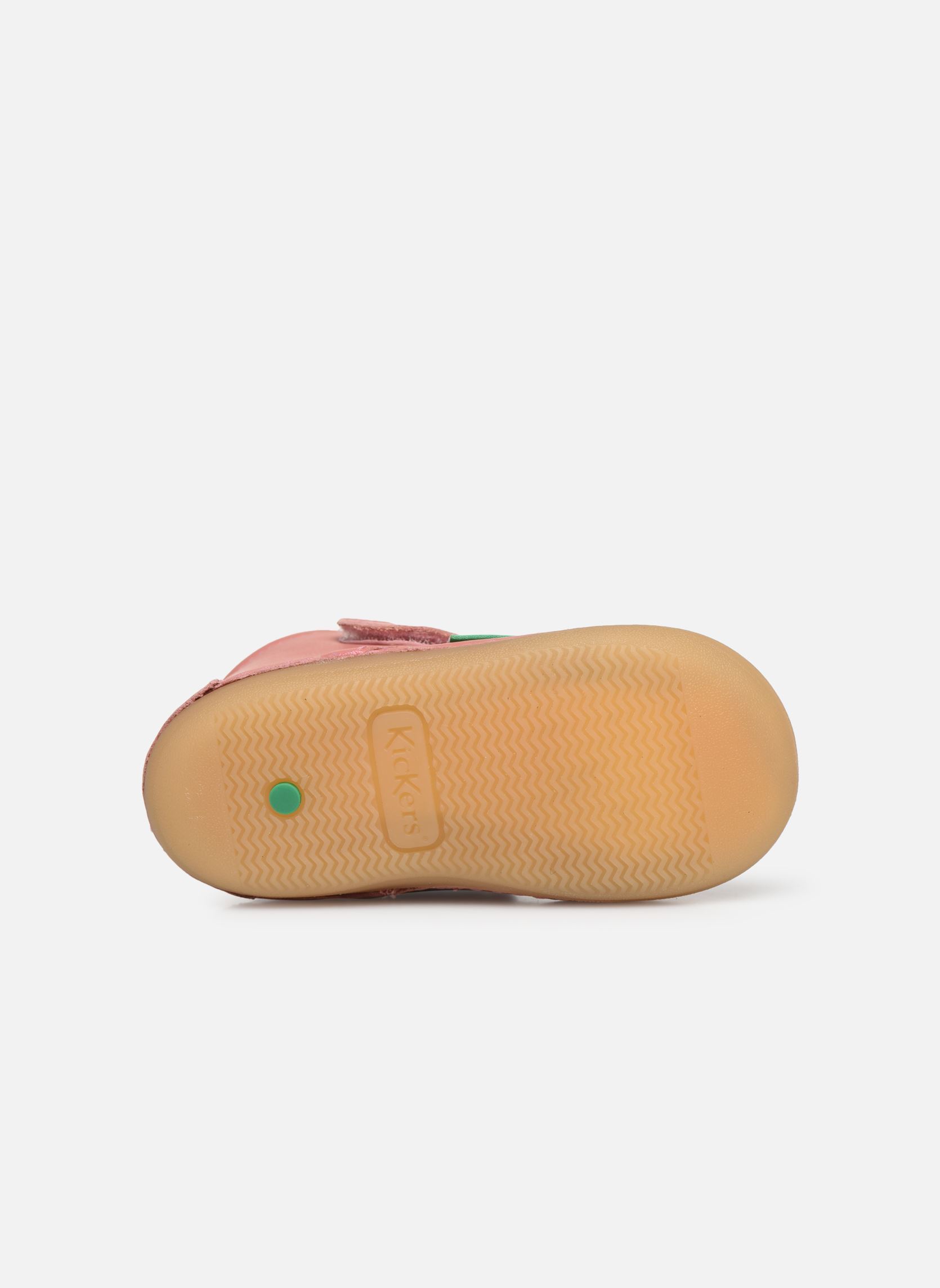 Chaussures premiers pas Sabio fille rose Kickers Chaussures premiers pas Sabio fille rose ROSE ANTIQUE PERM