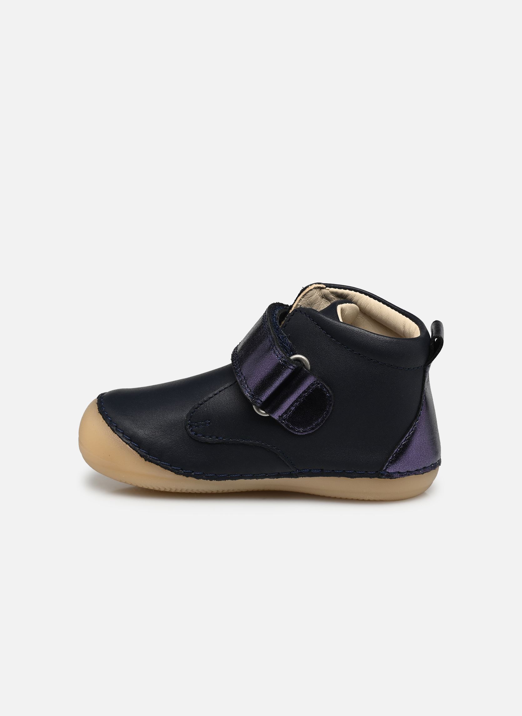 Chaussures premiers pas Sabio fille bleu Kickers Chaussures premiers pas Sabio fille bleu MARINE NUAGE