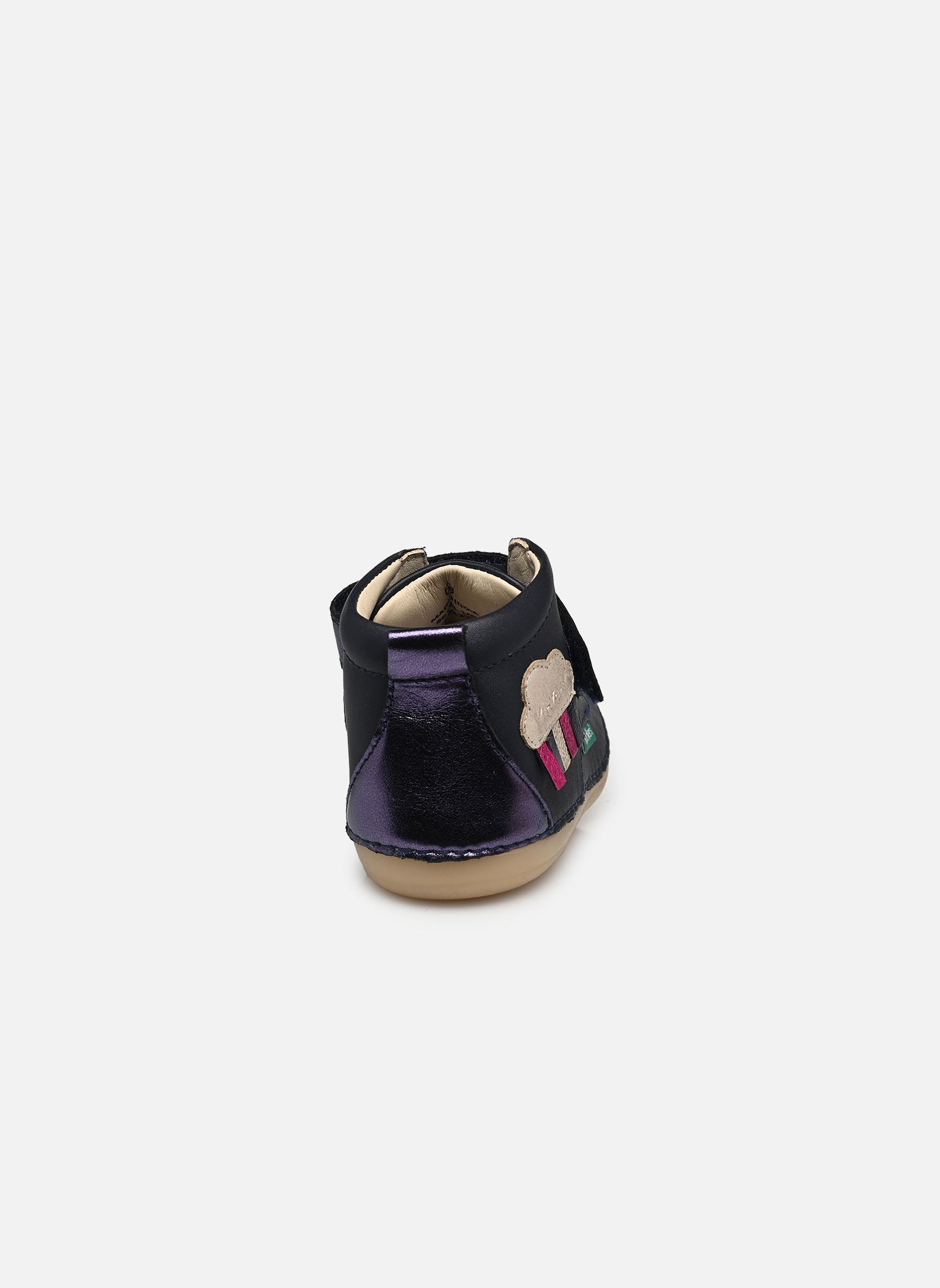 Chaussures premiers pas Sabio fille bleu Kickers Chaussures premiers pas Sabio fille bleu MARINE NUAGE
