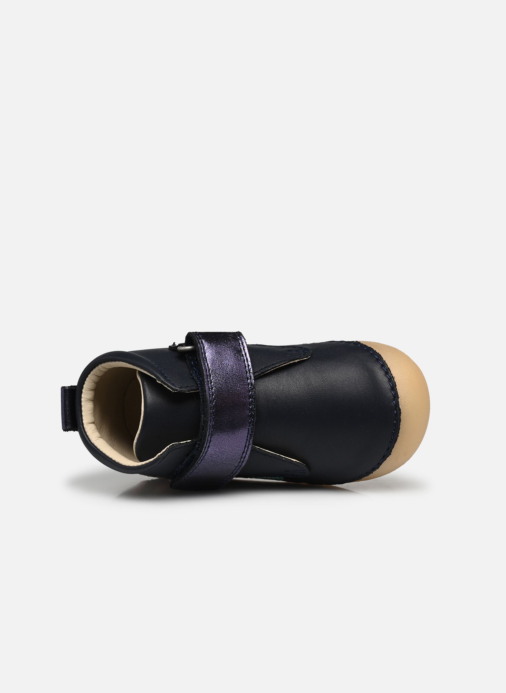 Chaussures premiers pas Sabio fille bleu Kickers Chaussures premiers pas Sabio fille bleu MARINE NUAGE
