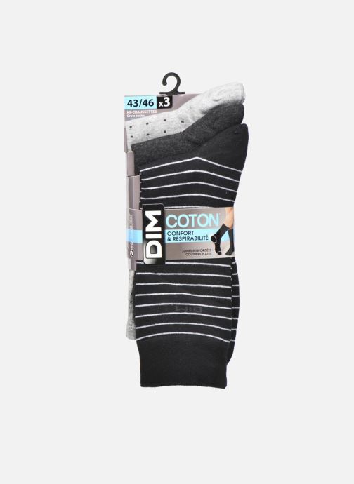 Dim Mi Chaussettes Sport Femme - Lot De 3 - 72% Coton - Semelle Renforcée Antichoc - Séchage Rapide