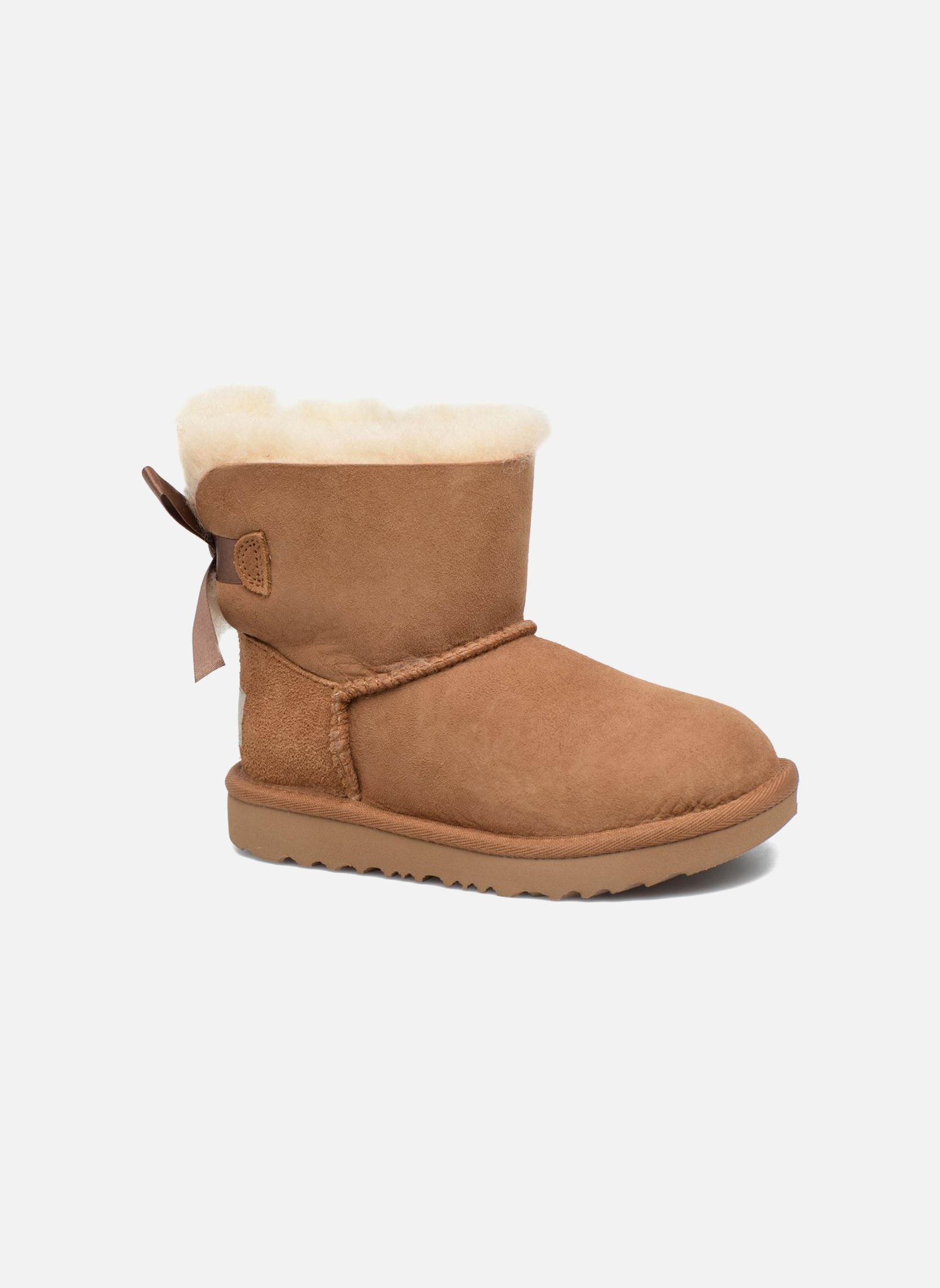 Stiefeletten / Ankle Boots T Mini Bailey Bow II braun UGG Stiefeletten / Ankle Boots T Mini Bailey Bow II braun CHESTNUT
