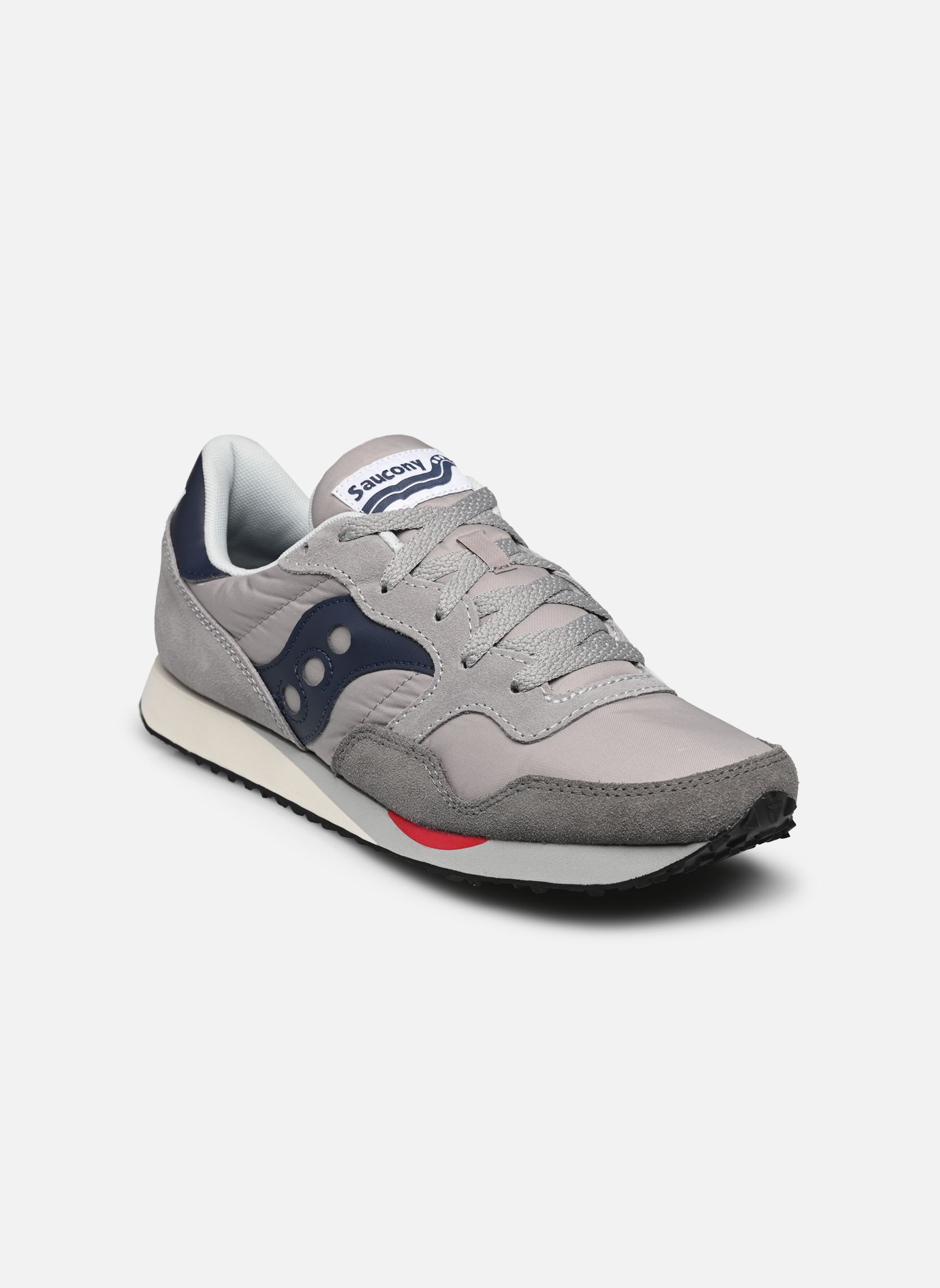 Lage sneakers Dxn trainer Vintage heren grijs Saucony Lage sneakers Dxn trainer Vintage heren grijs GRAY/NAVY
