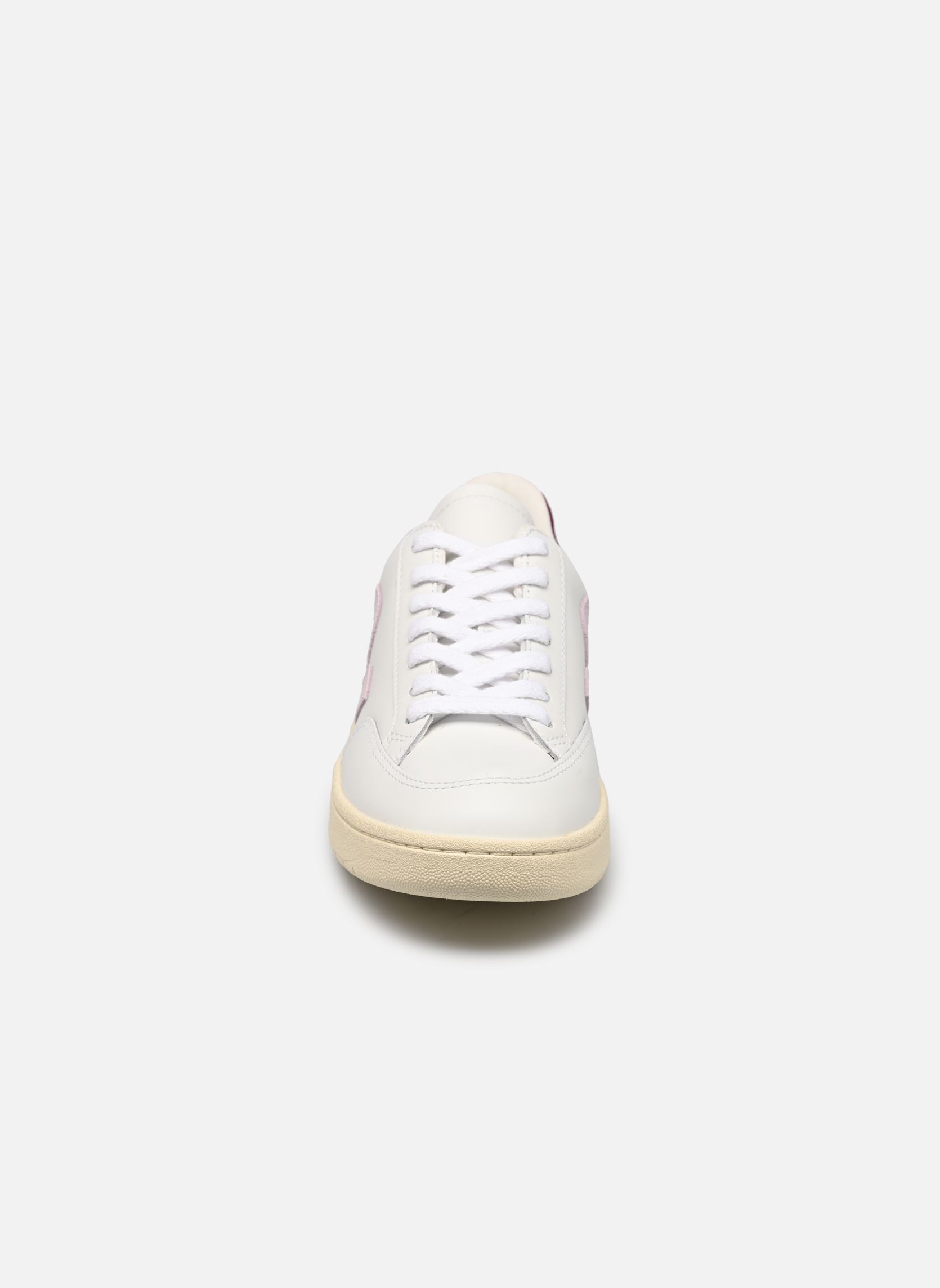 Lage sneakers V-12 dames wit Veja Lage sneakers V-12 dames wit EXTRA-WHITE_PARME_MAGENTA