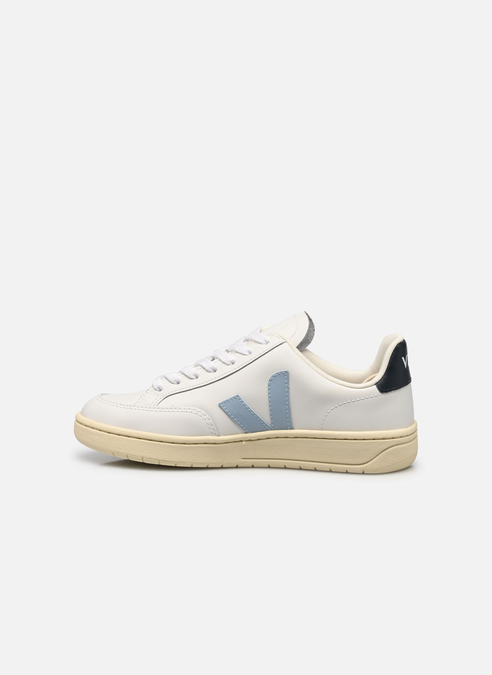 Lage sneakers V-12 dames wit Veja Lage sneakers V-12 dames wit EXTRA-WHITE_STEEL_NAUTICO