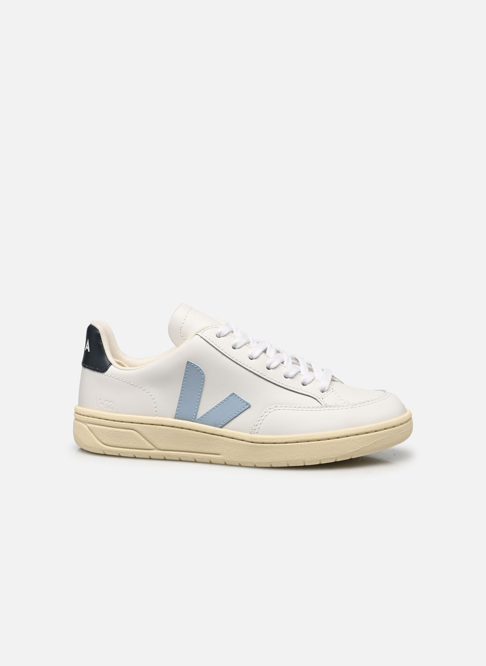 Lage sneakers V-12 dames wit Veja Lage sneakers V-12 dames wit EXTRA-WHITE_STEEL_NAUTICO