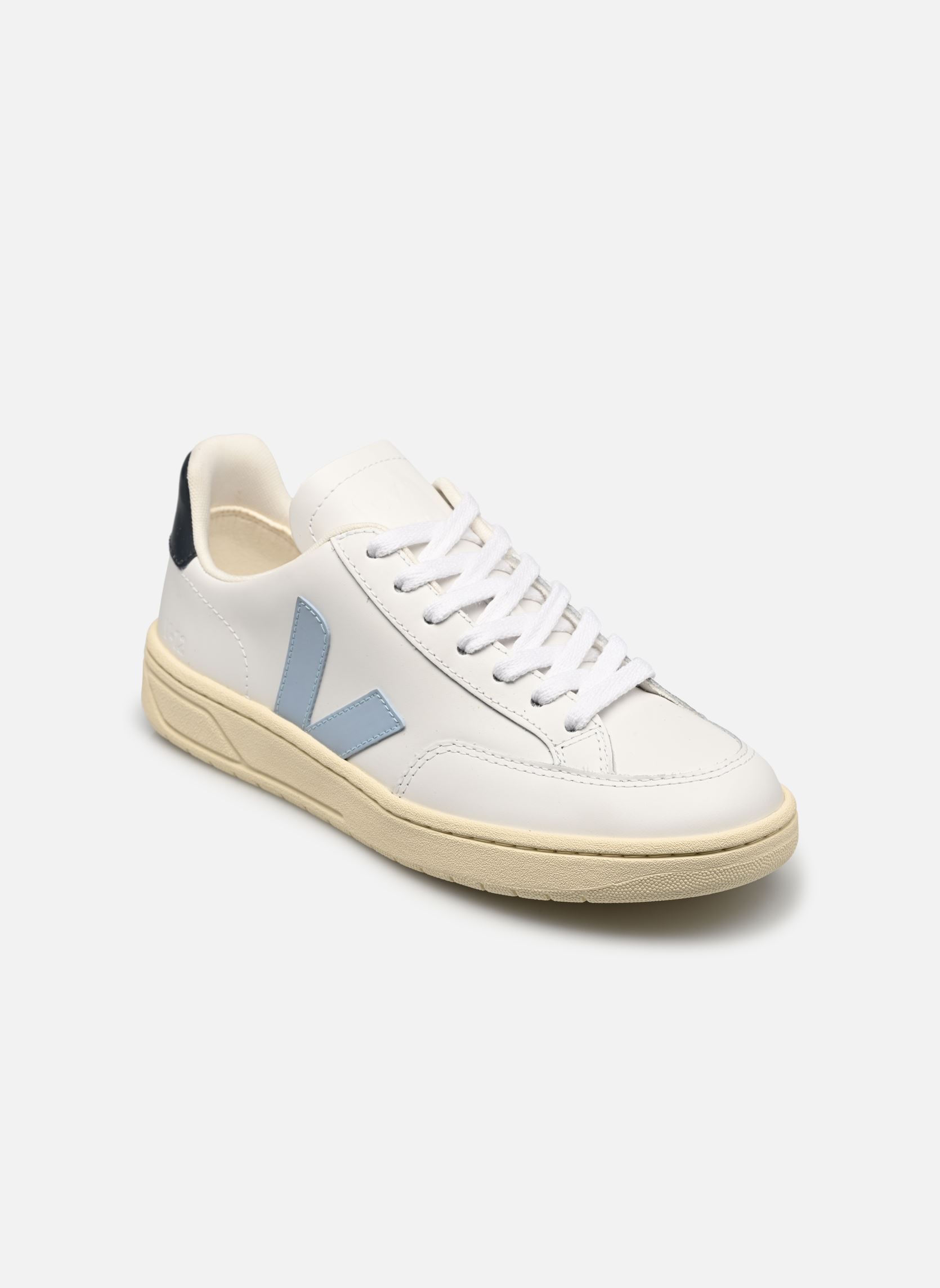 Lage sneakers V-12 dames wit Veja Lage sneakers V-12 dames wit EXTRA-WHITE_STEEL_NAUTICO