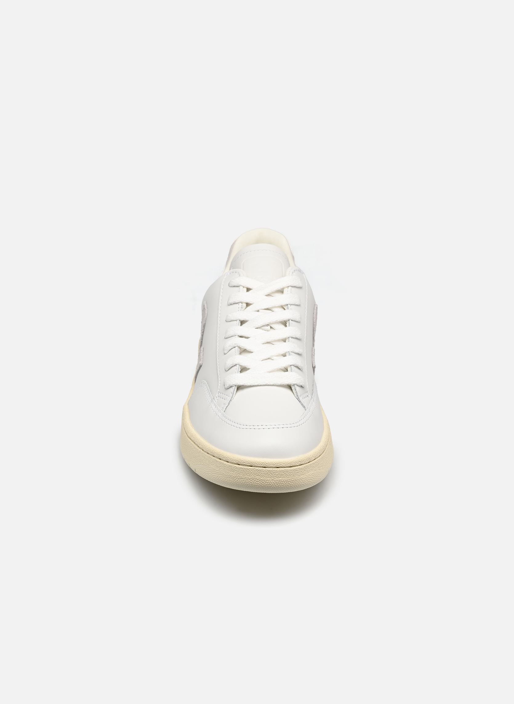 Niedrige Sneaker V-12 damen weiß Veja Niedrige Sneaker V-12 damen weiß EXTRA-WHITE_LIGHT-GREY