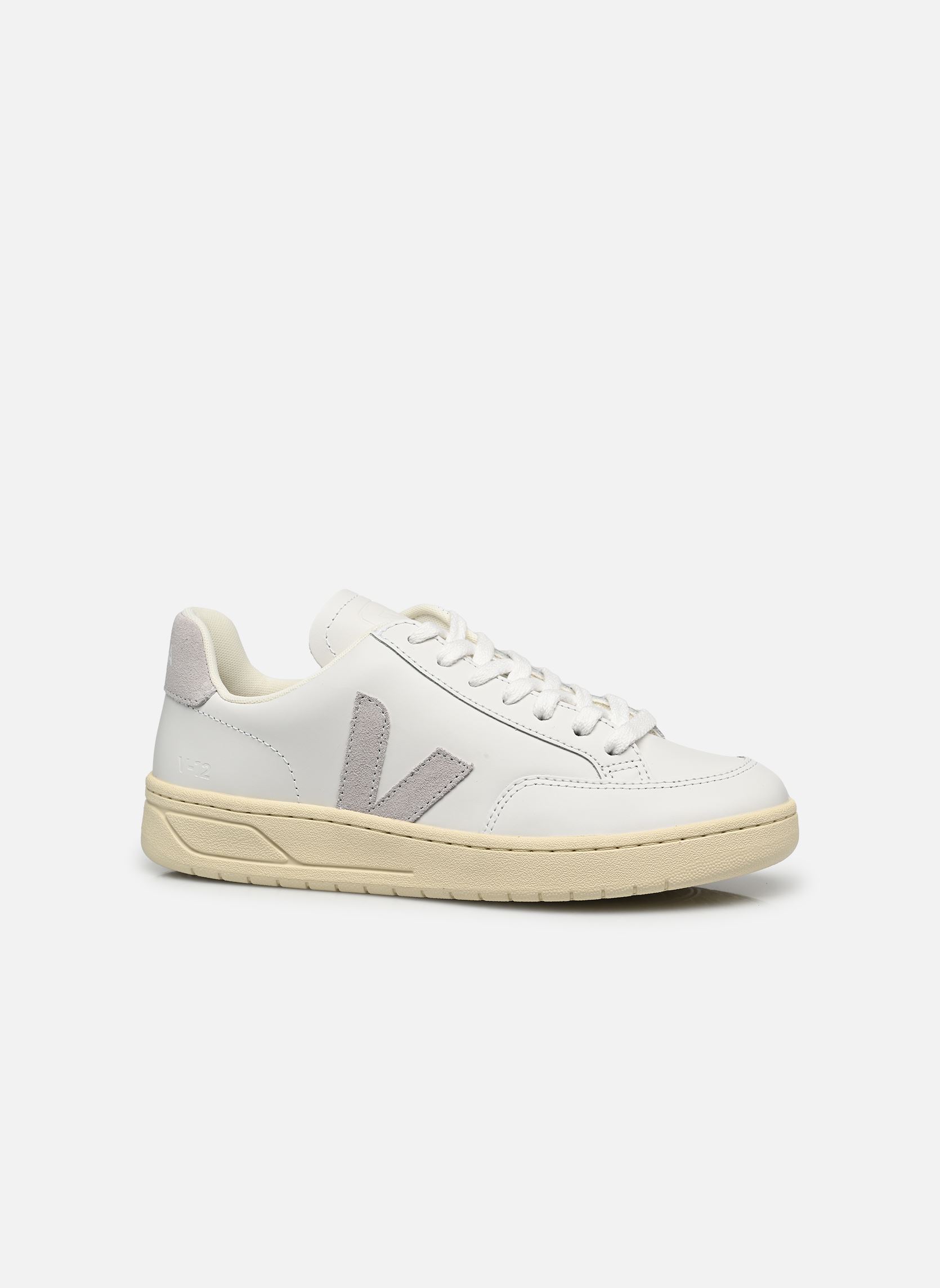 Niedrige Sneaker V-12 damen weiß Veja Niedrige Sneaker V-12 damen weiß EXTRA-WHITE_LIGHT-GREY