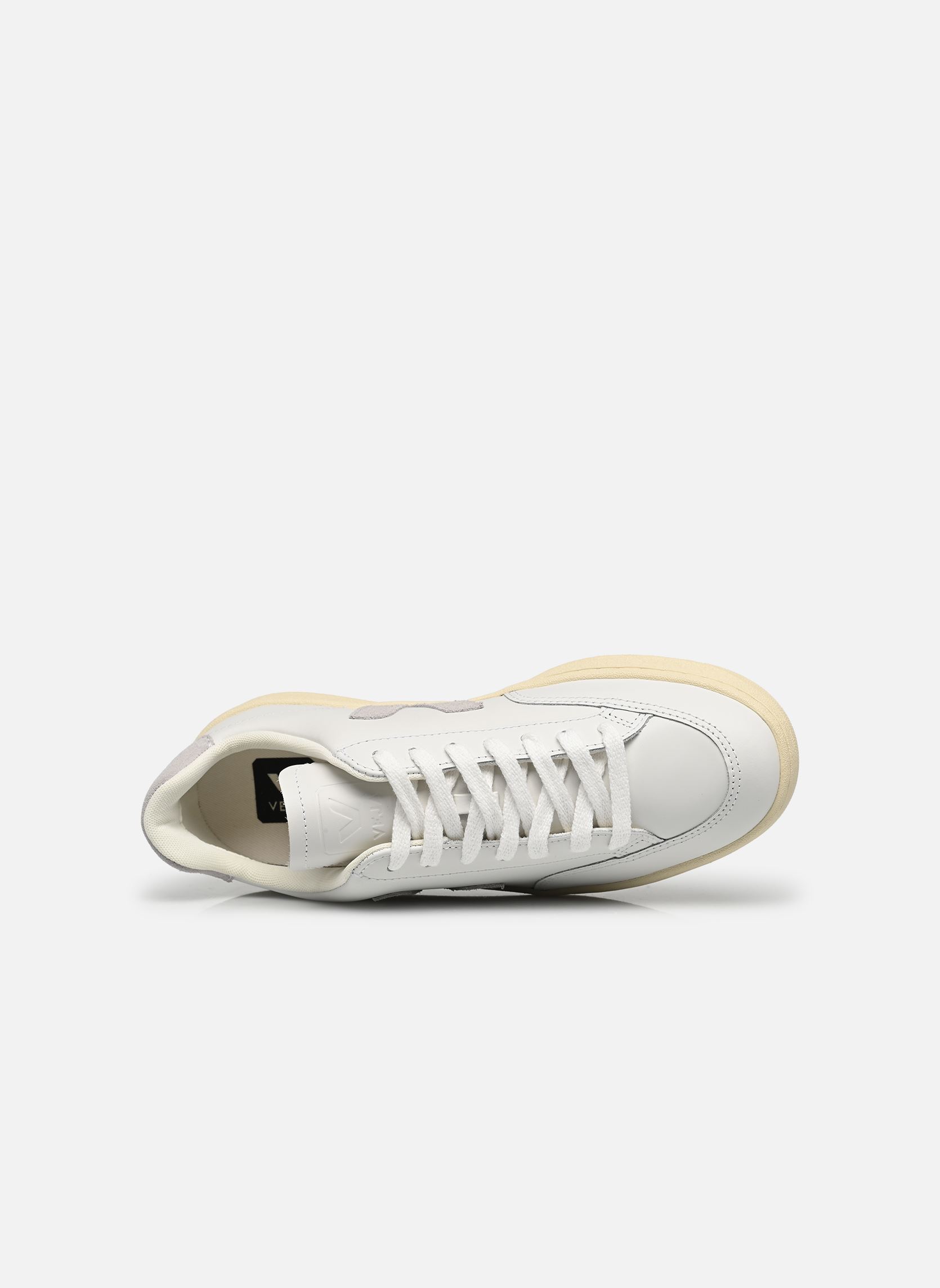 Niedrige Sneaker V-12 damen weiß Veja Niedrige Sneaker V-12 damen weiß EXTRA-WHITE_LIGHT-GREY