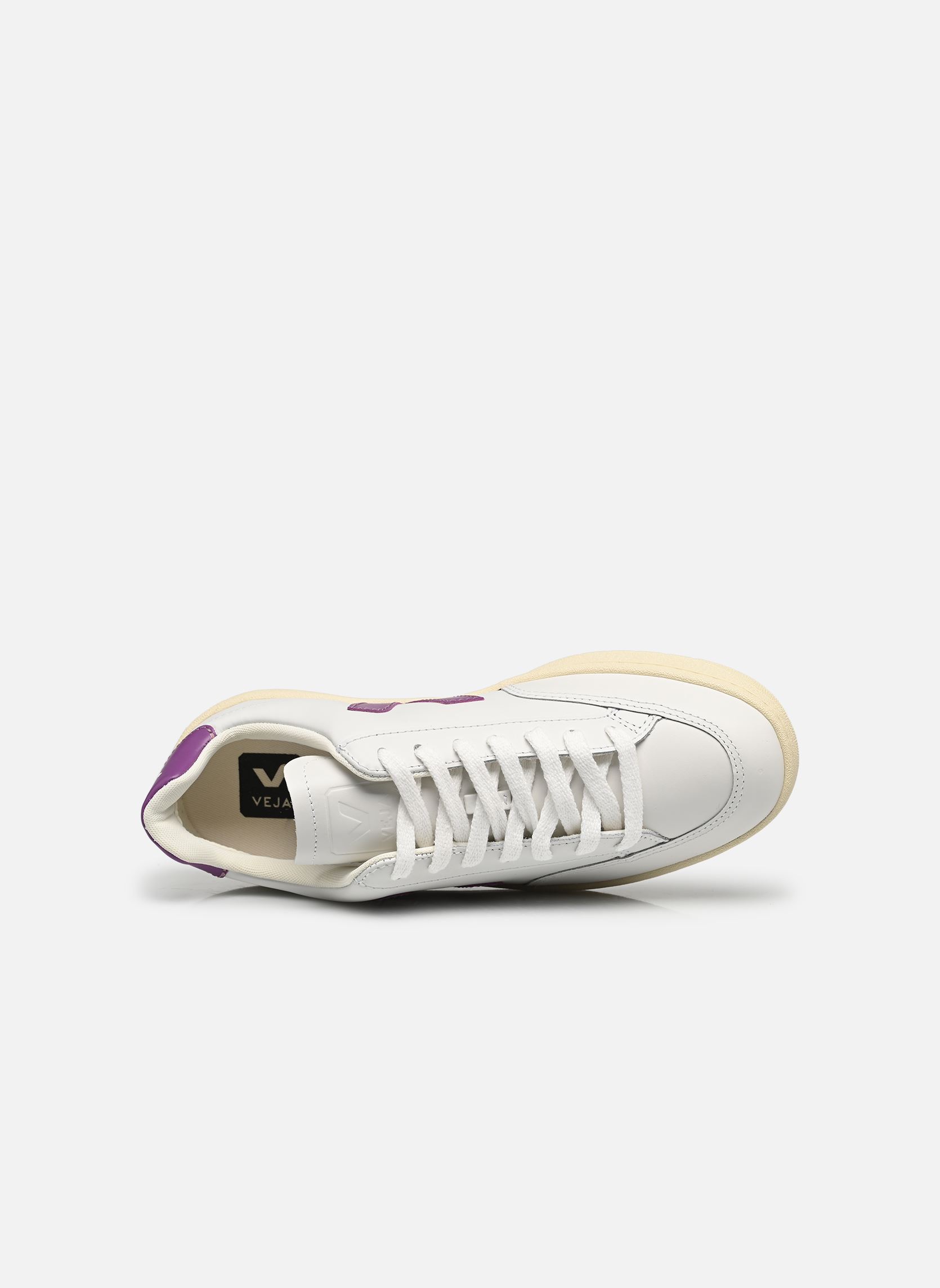 Baskets basses V-12 femme blanc Veja Baskets basses V-12 femme blanc EXTRA-WHITE_COSMOS