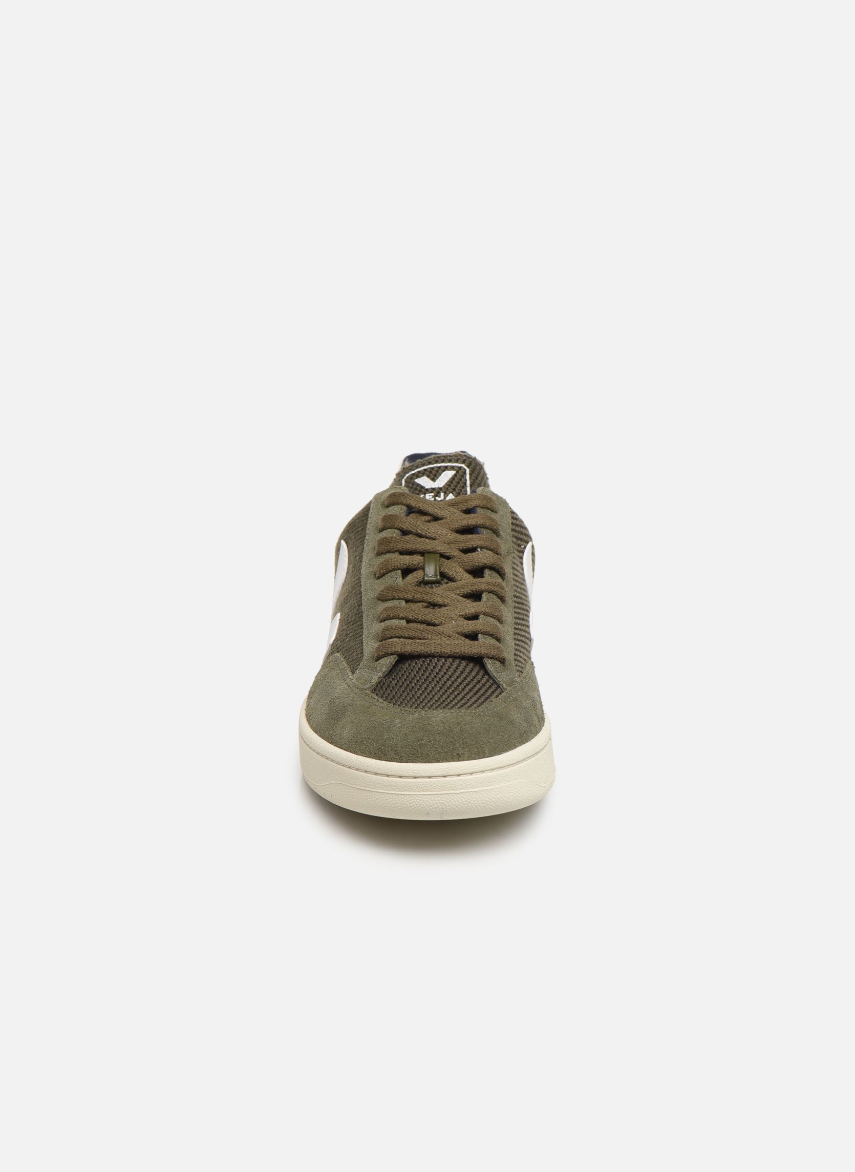 Lage sneakers V-12 M heren groen Veja Lage sneakers V-12 M heren groen OLIVE WHITE