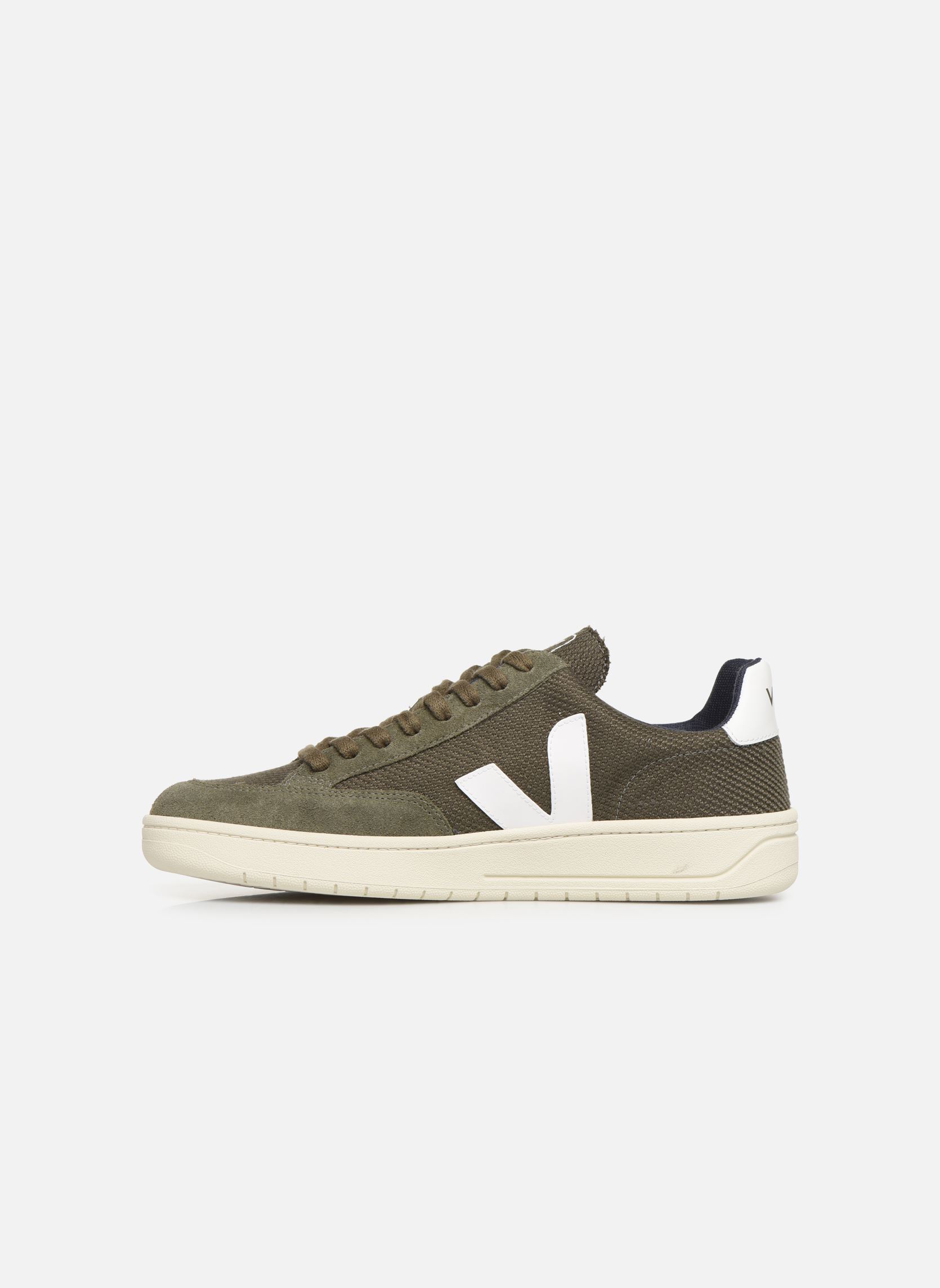 Lage sneakers V-12 M heren groen Veja Lage sneakers V-12 M heren groen OLIVE WHITE