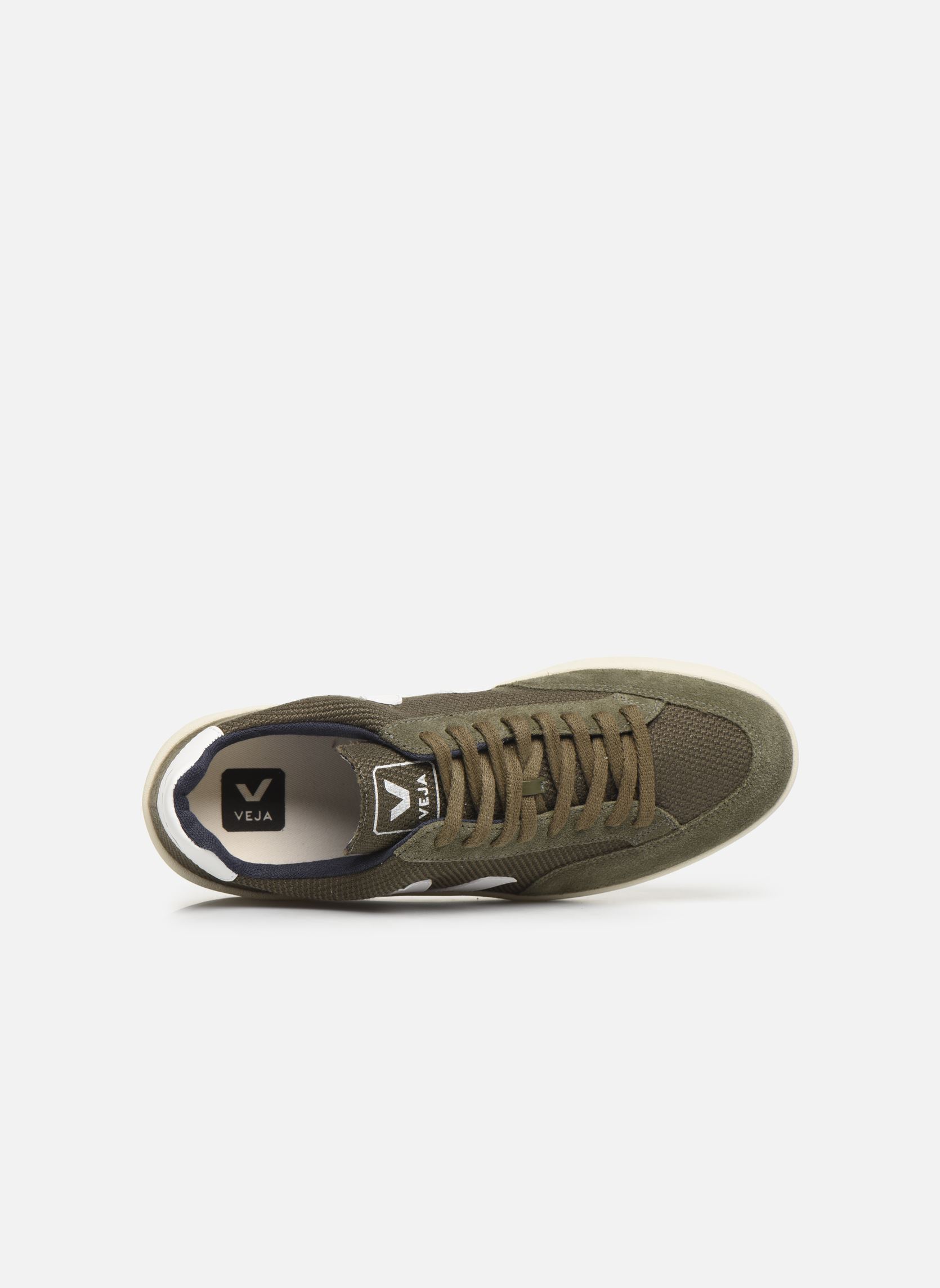 Lage sneakers V-12 M heren groen Veja Lage sneakers V-12 M heren groen OLIVE WHITE