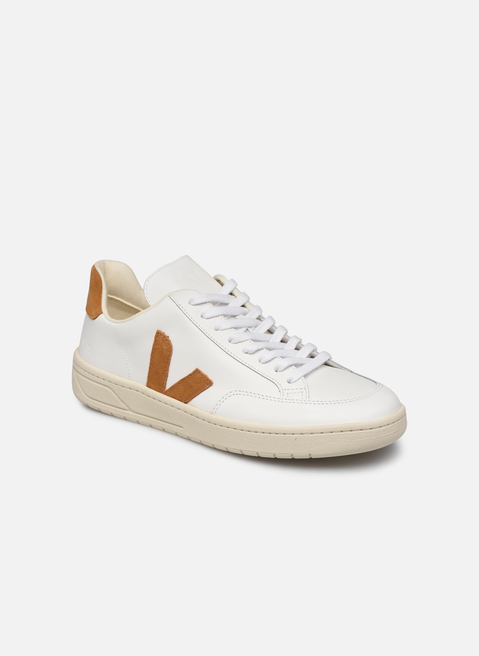 Niedrige Sneaker V-12 M herren weiß Veja Niedrige Sneaker V-12 M herren weiß Extra White Camel