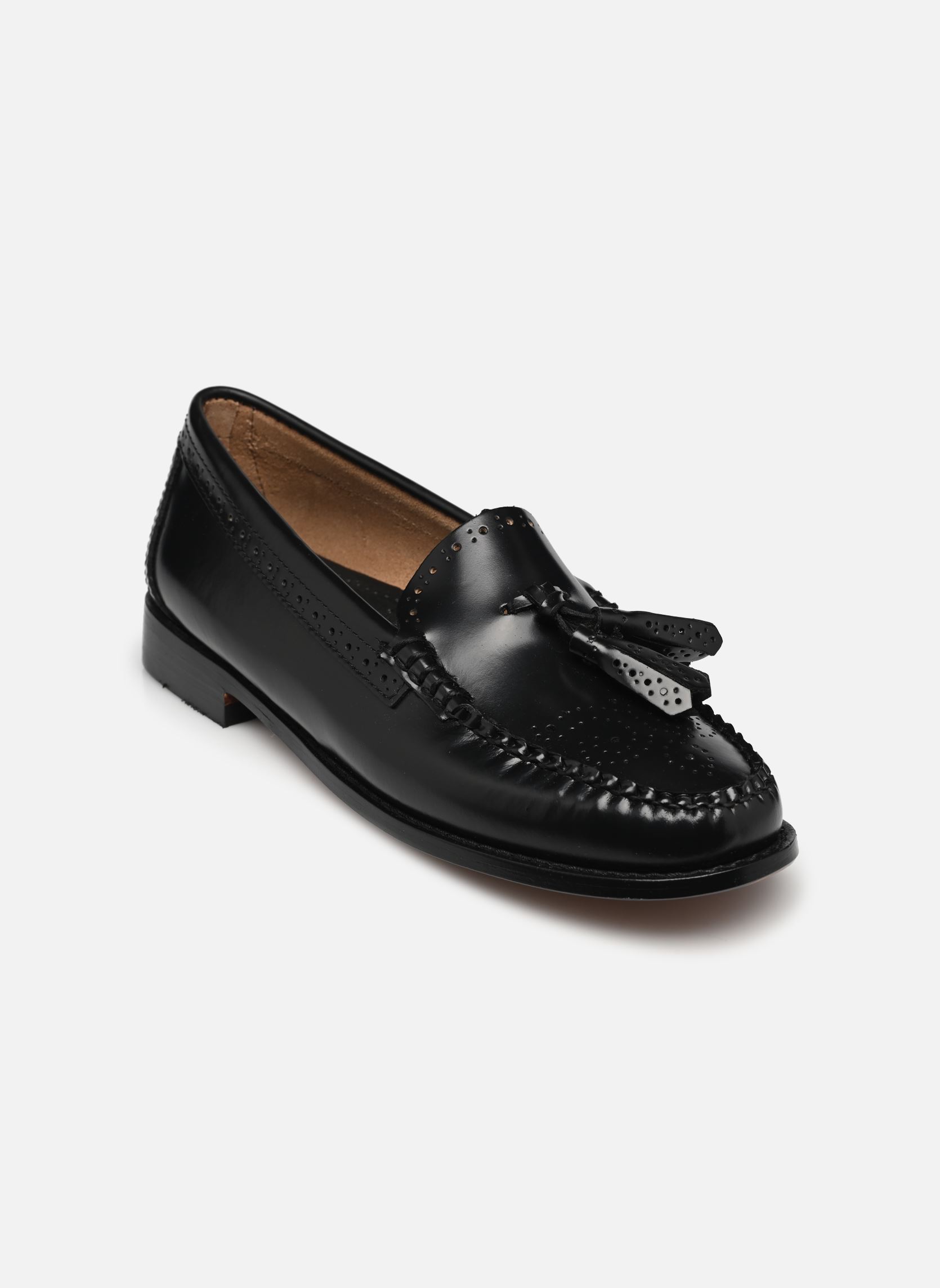 Mocassins WEEJUN WMN Estelle Brogue dames zwart G.H. Bass Mocassins WEEJUN WMN Estelle Brogue dames zwart BLACK LTHR