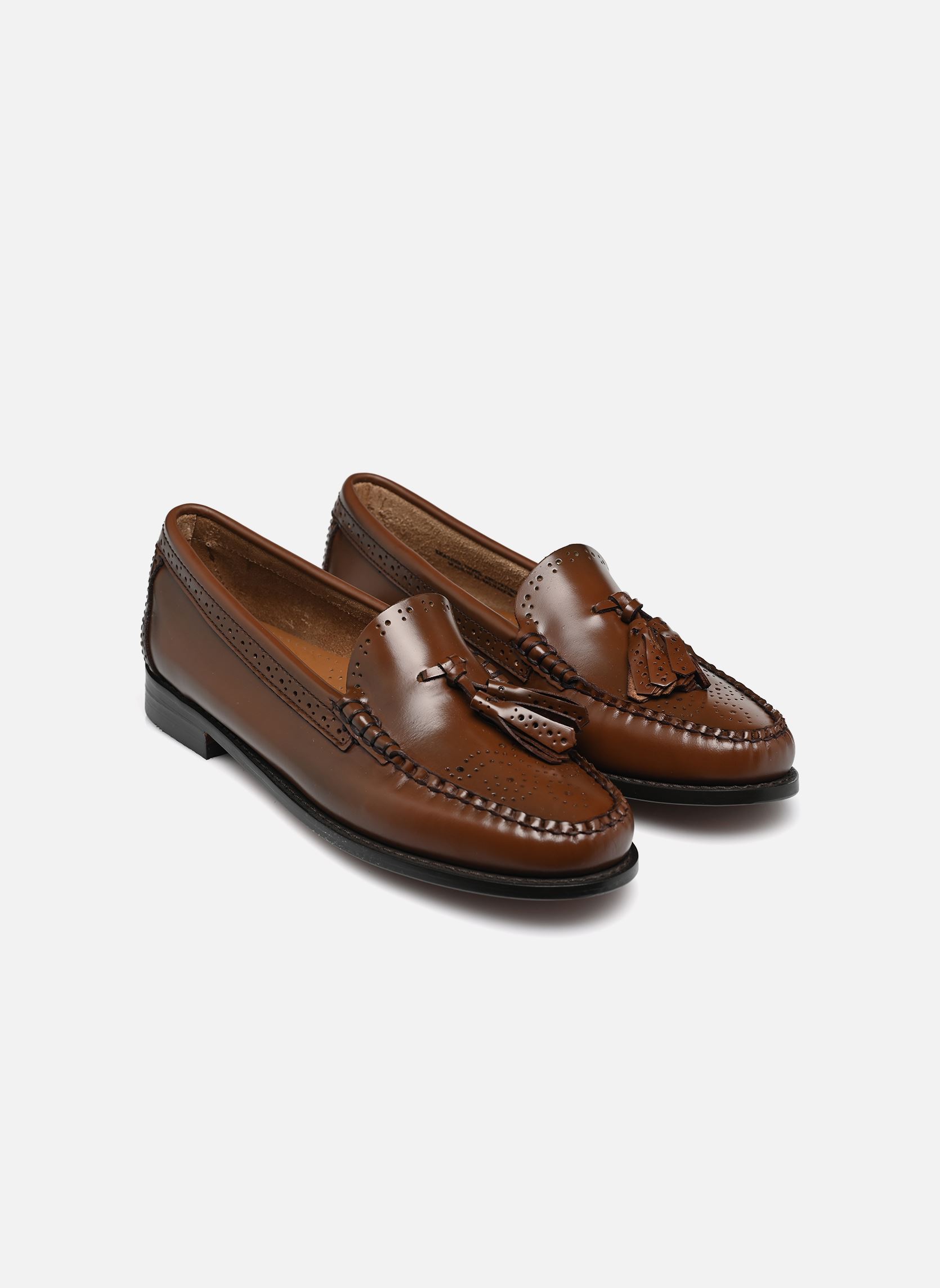 Mocassins WEEJUN WMN Estelle Brogue dames bruin G.H. Bass Mocassins WEEJUN WMN Estelle Brogue dames bruin Cognac Lthr