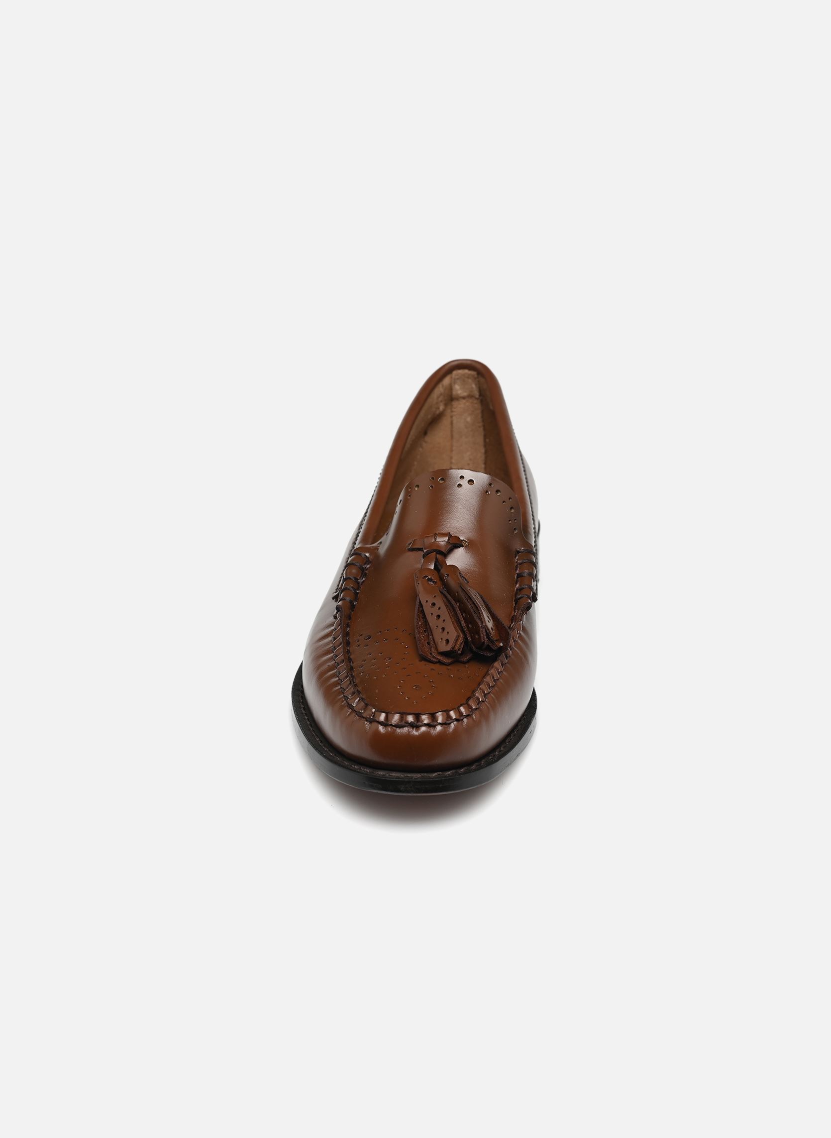 Mocassins WEEJUN WMN Estelle Brogue dames bruin G.H. Bass Mocassins WEEJUN WMN Estelle Brogue dames bruin Cognac Lthr