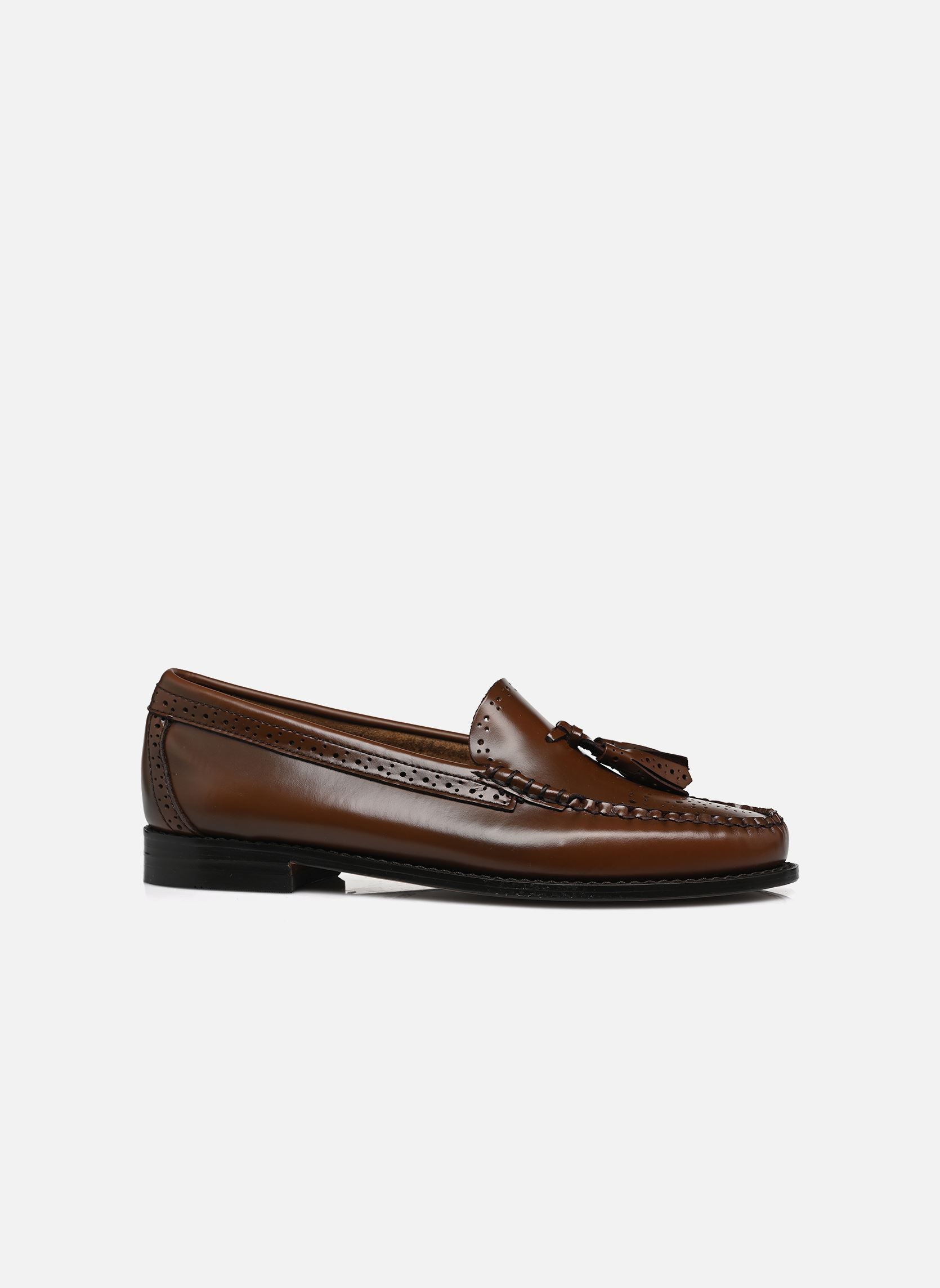 Mocassins WEEJUN WMN Estelle Brogue dames bruin G.H. Bass Mocassins WEEJUN WMN Estelle Brogue dames bruin Cognac Lthr