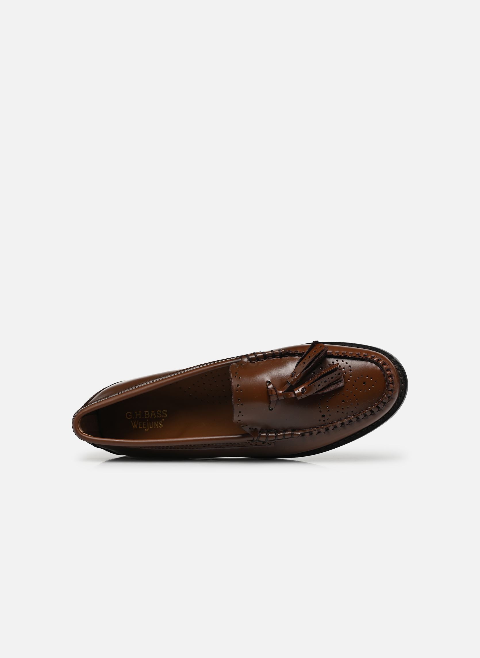 Mocassins WEEJUN WMN Estelle Brogue dames bruin G.H. Bass Mocassins WEEJUN WMN Estelle Brogue dames bruin Cognac Lthr