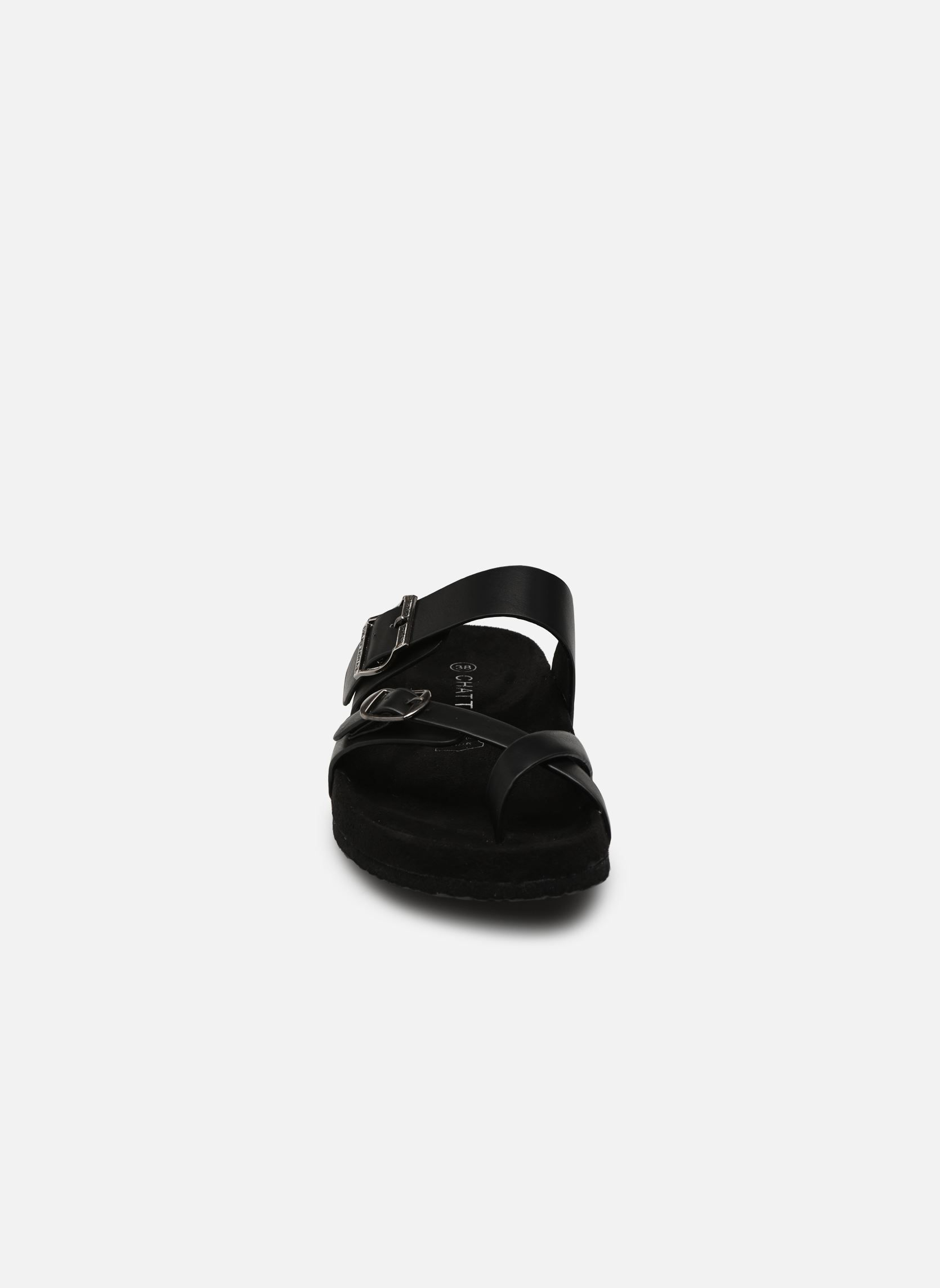 Pantoletten NEW YORK damen schwarz Chattawak Pantoletten NEW YORK damen schwarz Noir
