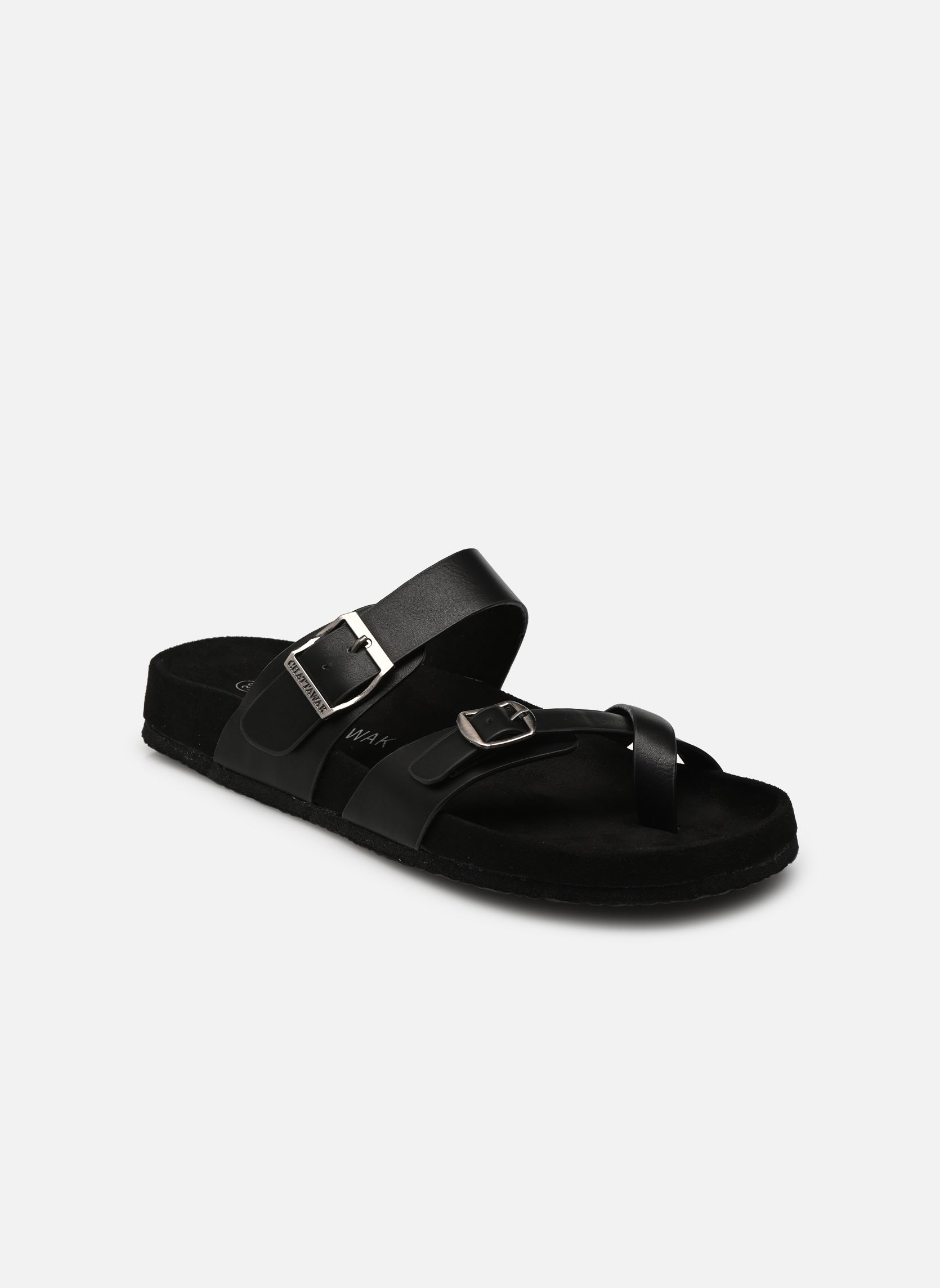 Pantoletten NEW YORK damen schwarz Chattawak Pantoletten NEW YORK damen schwarz Noir