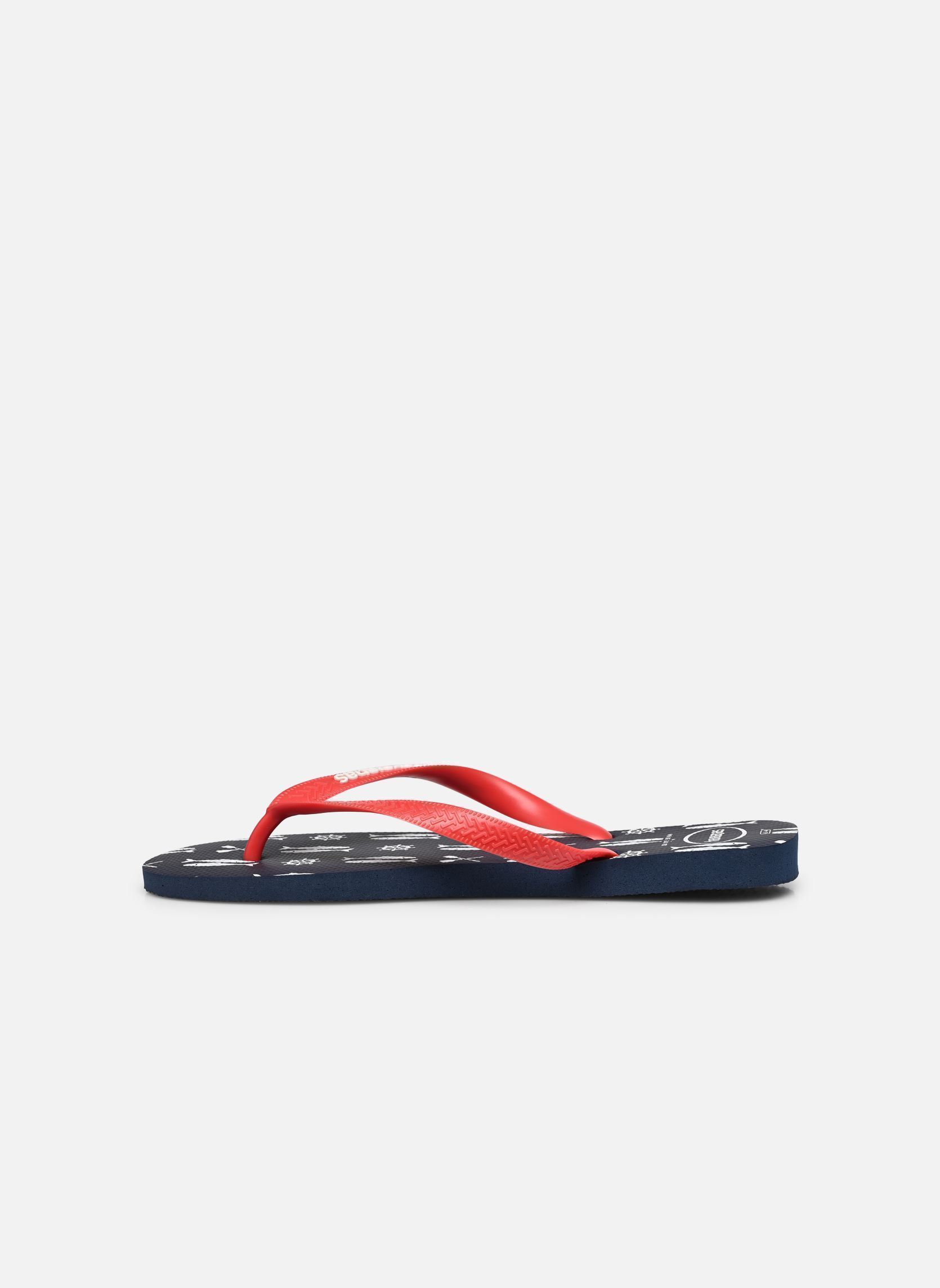 Tongs Top Nautical homme bleu Havaianas Tongs Top Nautical homme bleu NAVY/RED RUBY