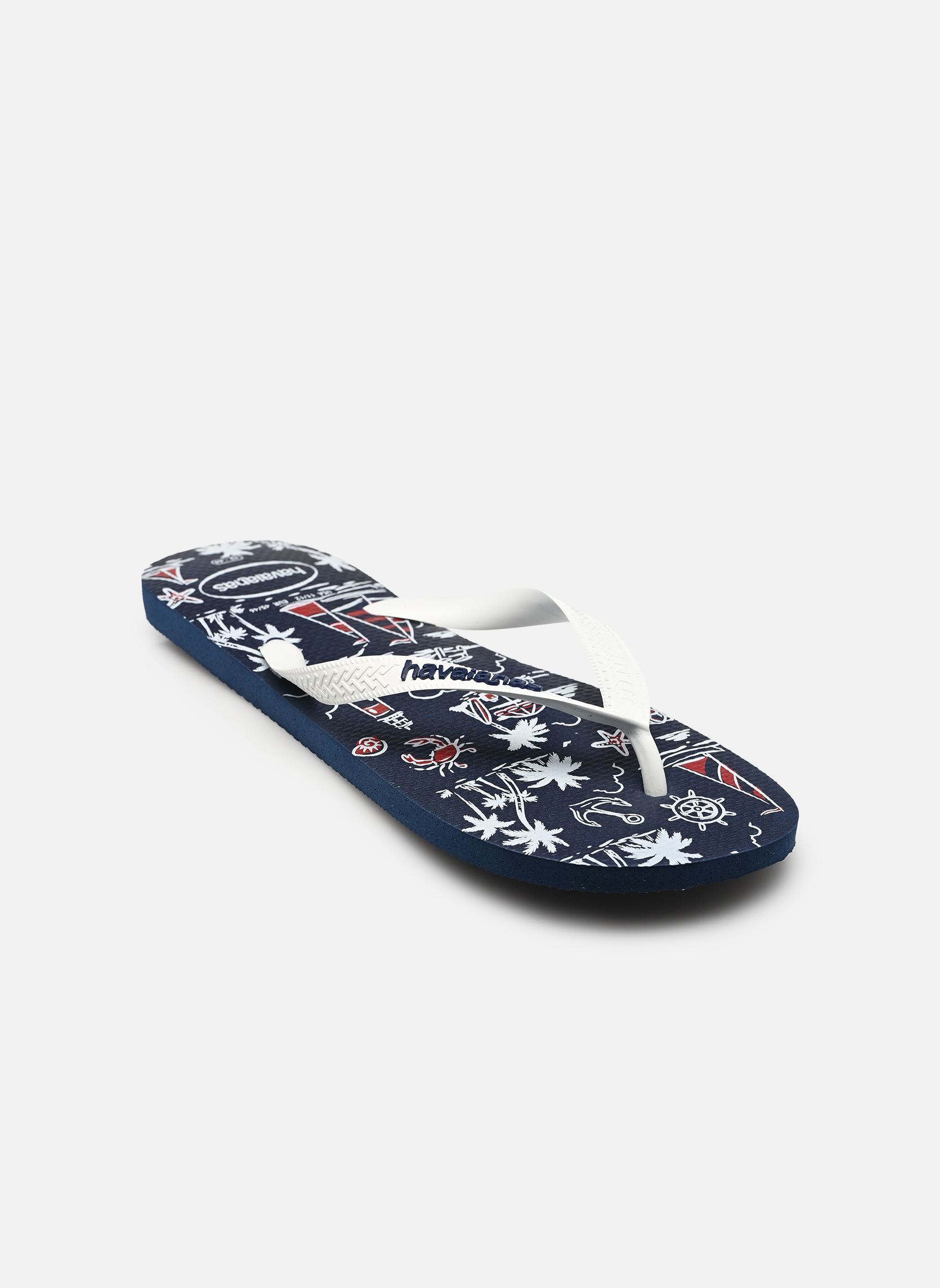 Flip-Flops Top Nautical herren blau Havaianas Flip-Flops Top Nautical herren blau NAVY/NAVY/WHITE