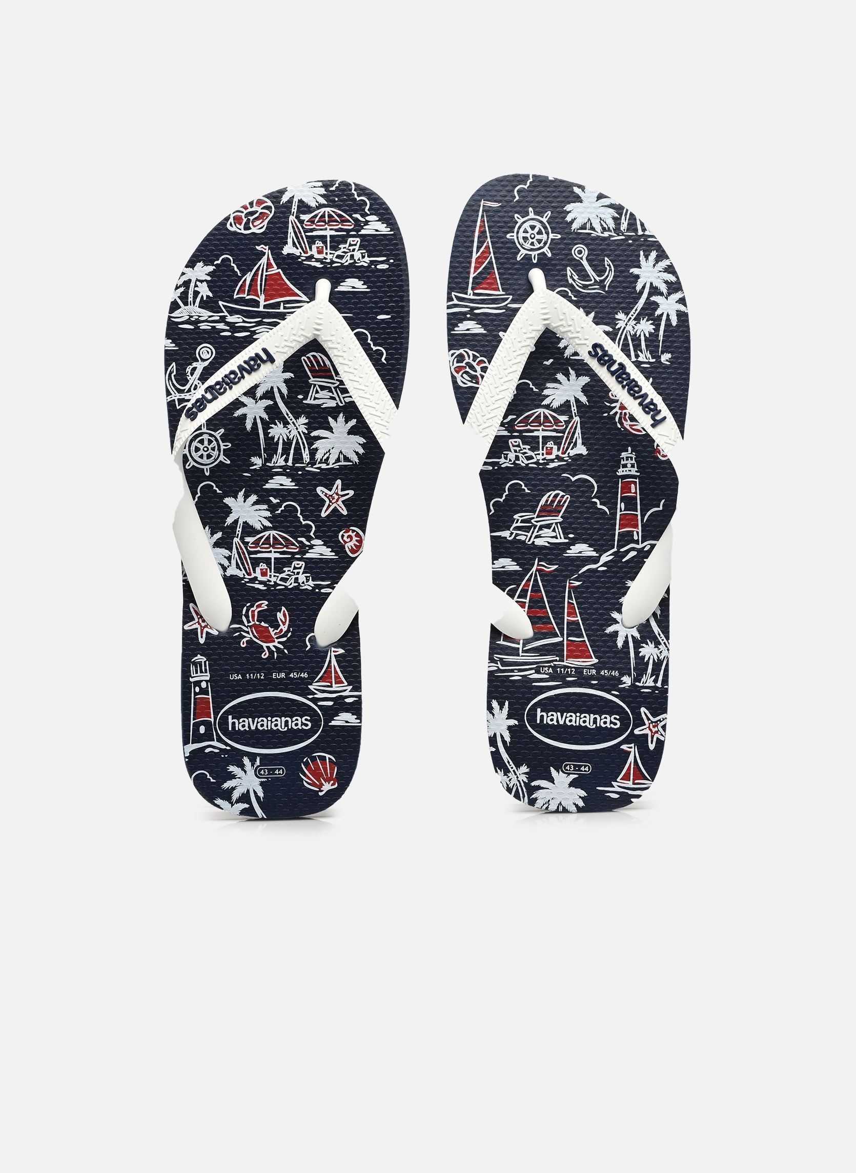 Flip-Flops Top Nautical herren blau Havaianas Flip-Flops Top Nautical herren blau NAVY/NAVY/WHITE