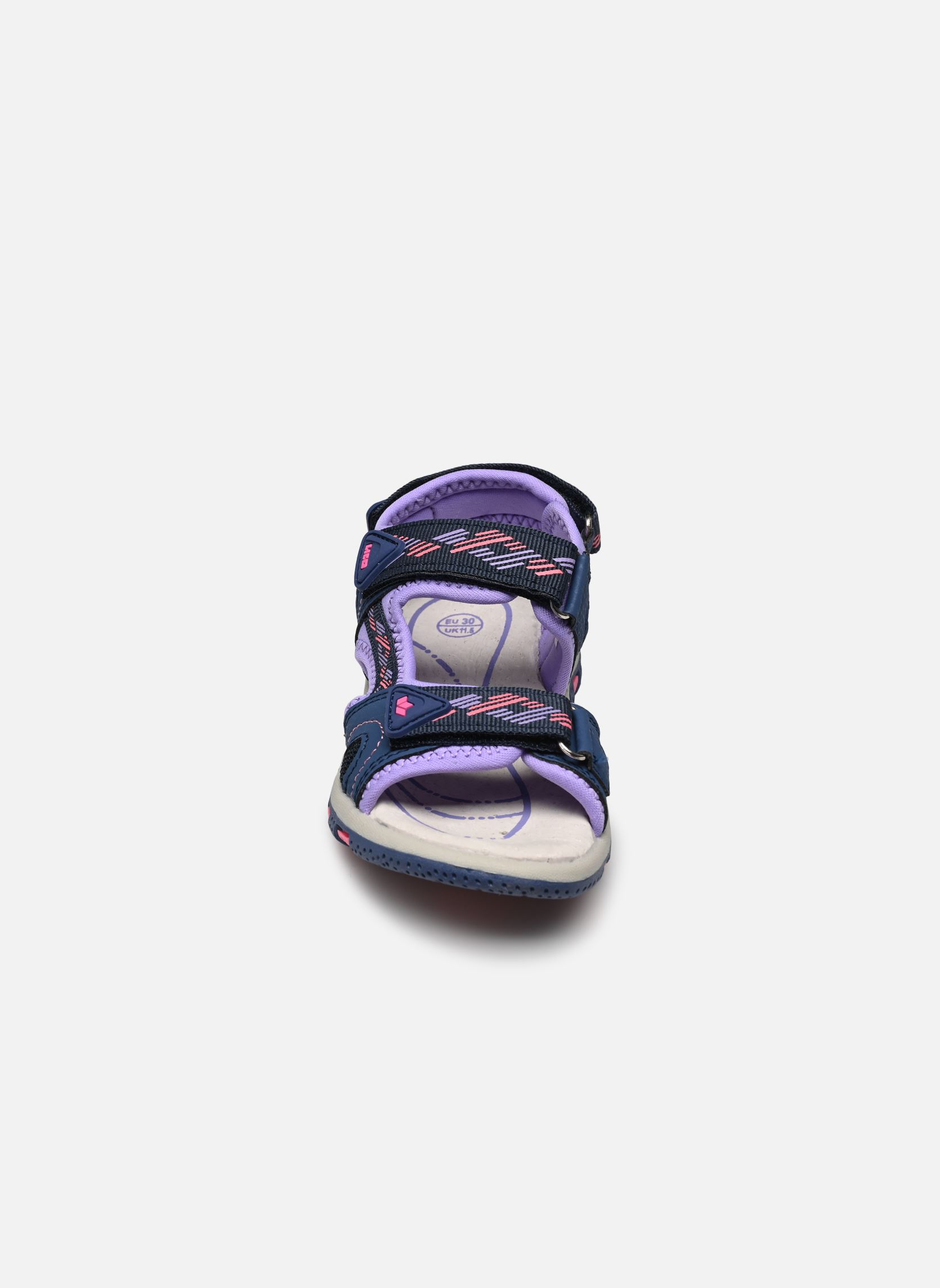 Sandalen Luca V mädchen blau Lico Sandalen Luca V mädchen blau BLEU MARINE/LILAS/ROSE