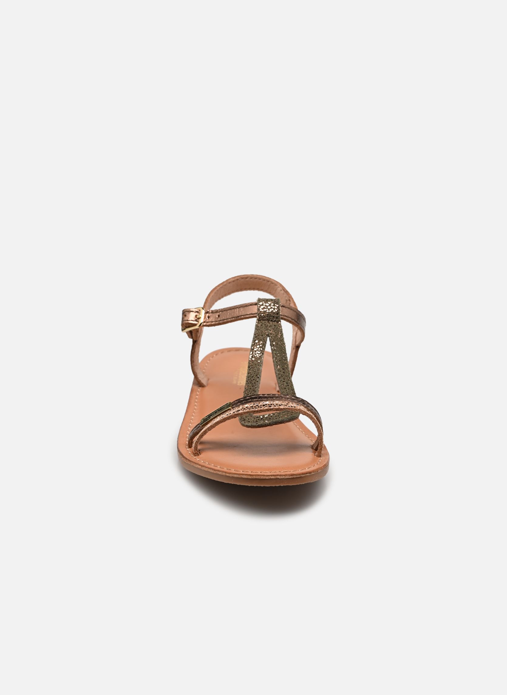 Sandales Bada fille or et bronze Les Tropéziennes par M Belarbi Sandales Bada fille or et bronze Bronze Multi