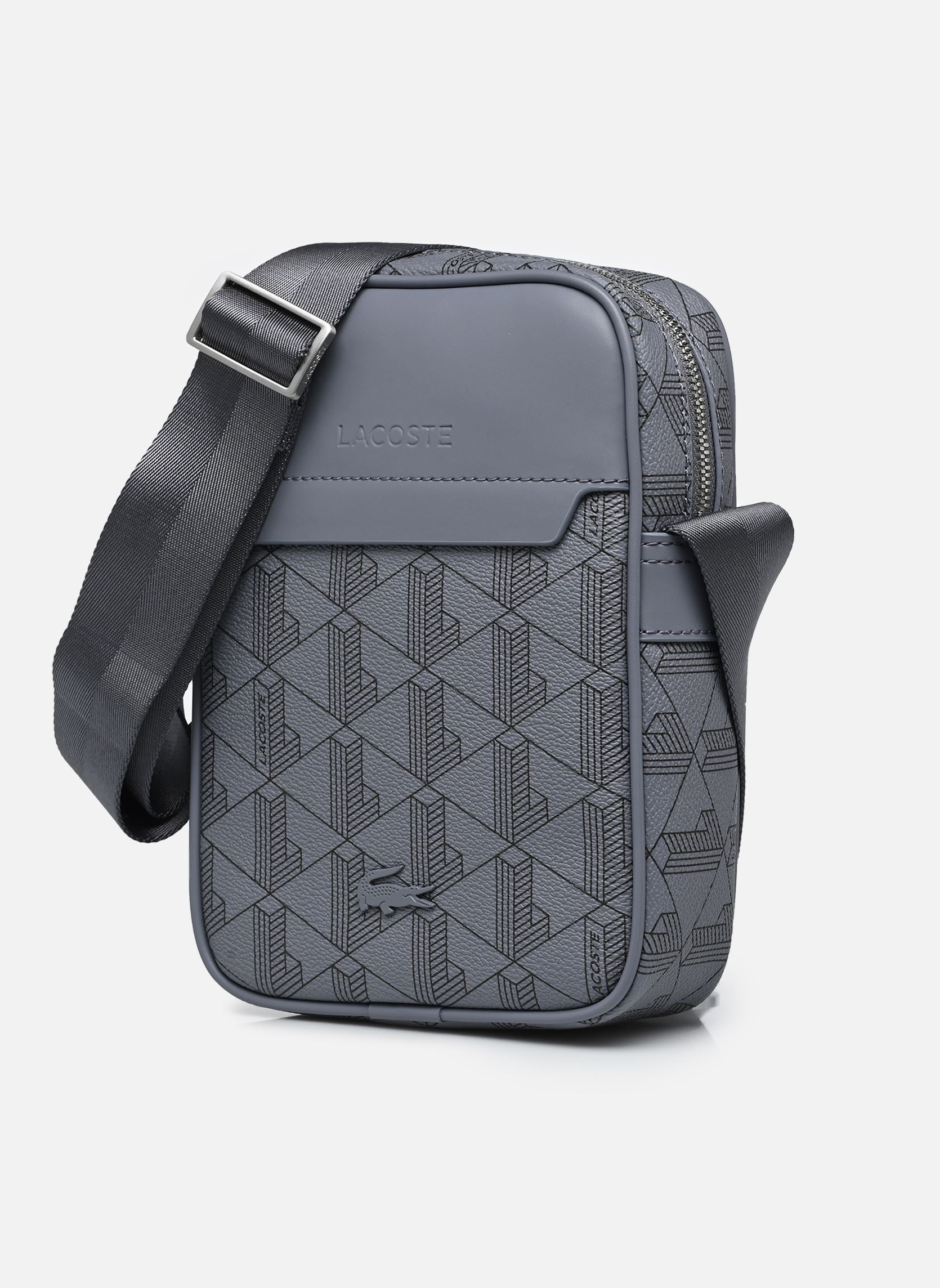 Schoudertassen VERTICAL CAMERA BAG heren grijs Lacoste Schoudertassen VERTICAL CAMERA BAG heren grijs Mono Folkstone