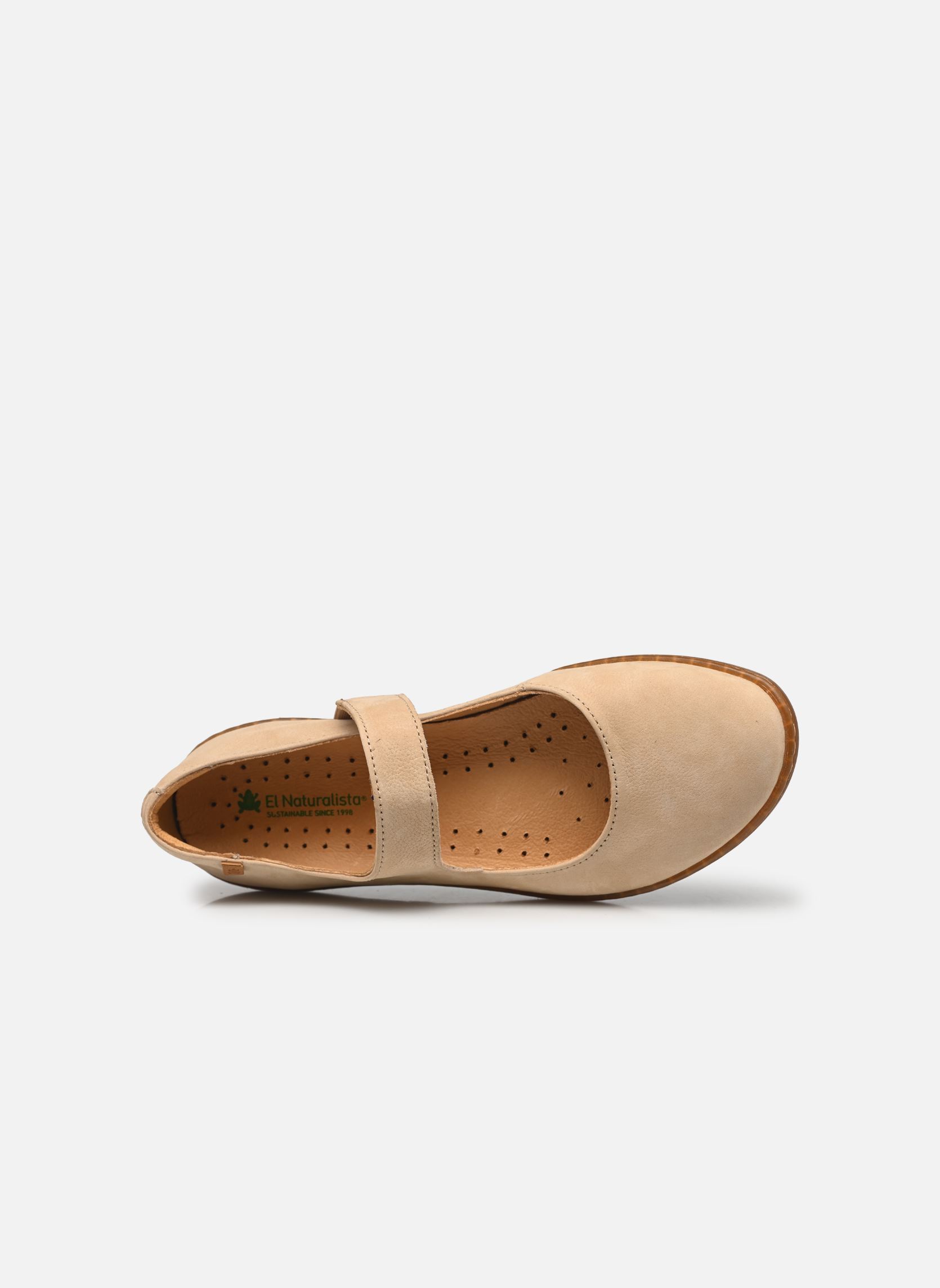 Ballerines classiques Coral N5301 femme blanc El Naturalista Ballerines classiques Coral N5301 femme blanc CREAM