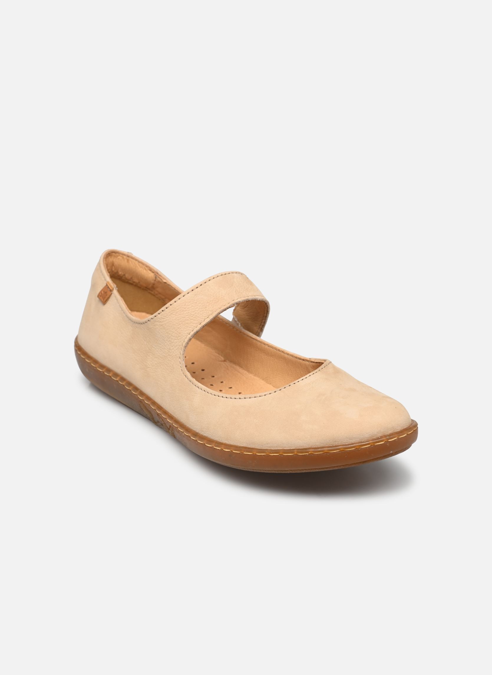 Ballerines classiques Coral N5301 femme blanc El Naturalista Ballerines classiques Coral N5301 femme blanc CREAM
