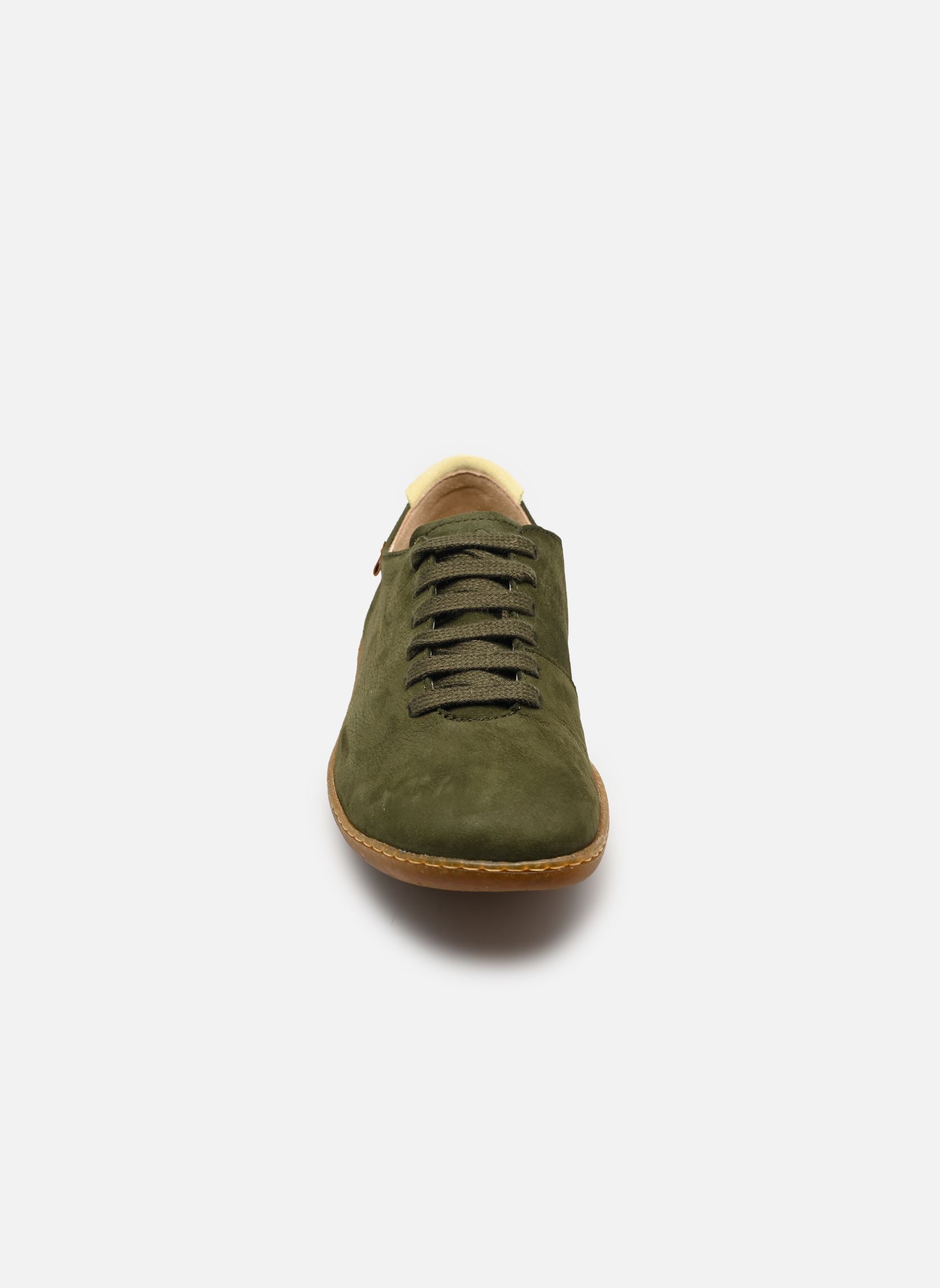 Baskets basses El viajero N296 femme vert El Naturalista Baskets basses El viajero N296 femme vert NOBUCK LAVADO KAKI