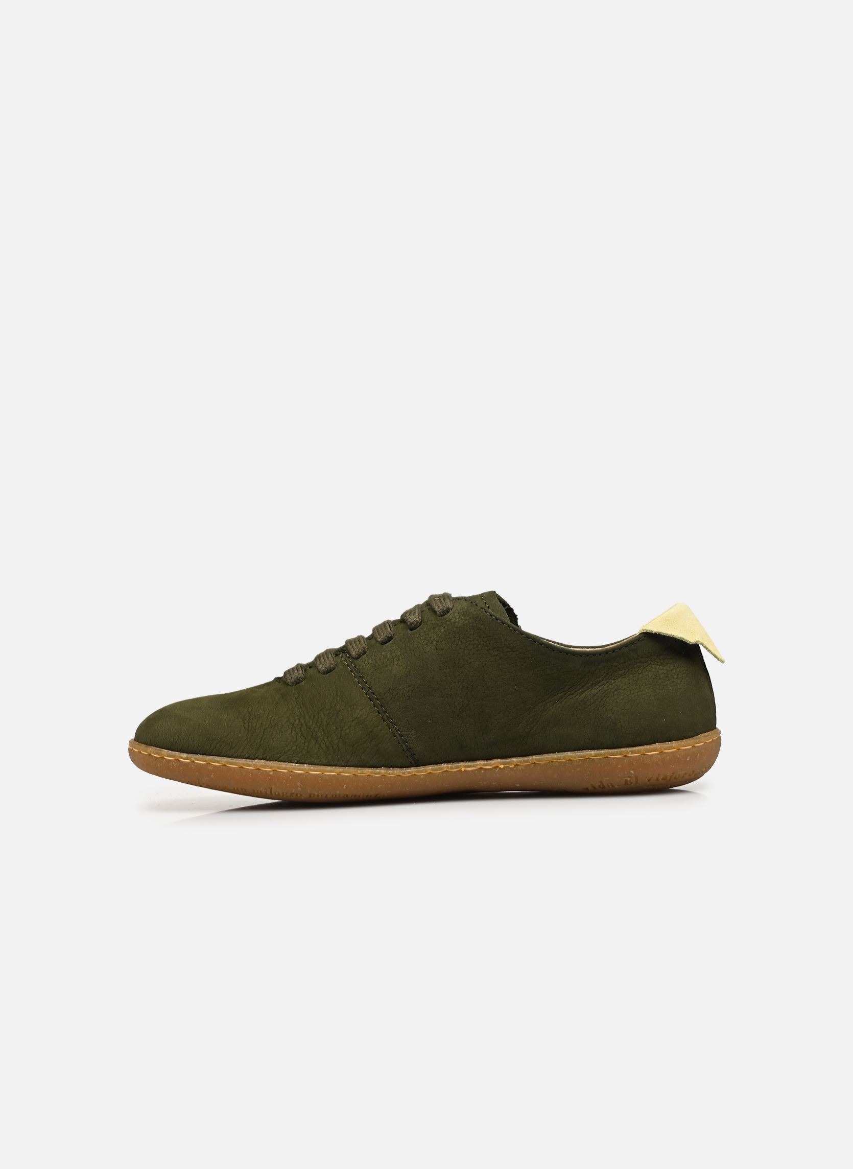 Baskets basses El viajero N296 femme vert El Naturalista Baskets basses El viajero N296 femme vert NOBUCK LAVADO KAKI