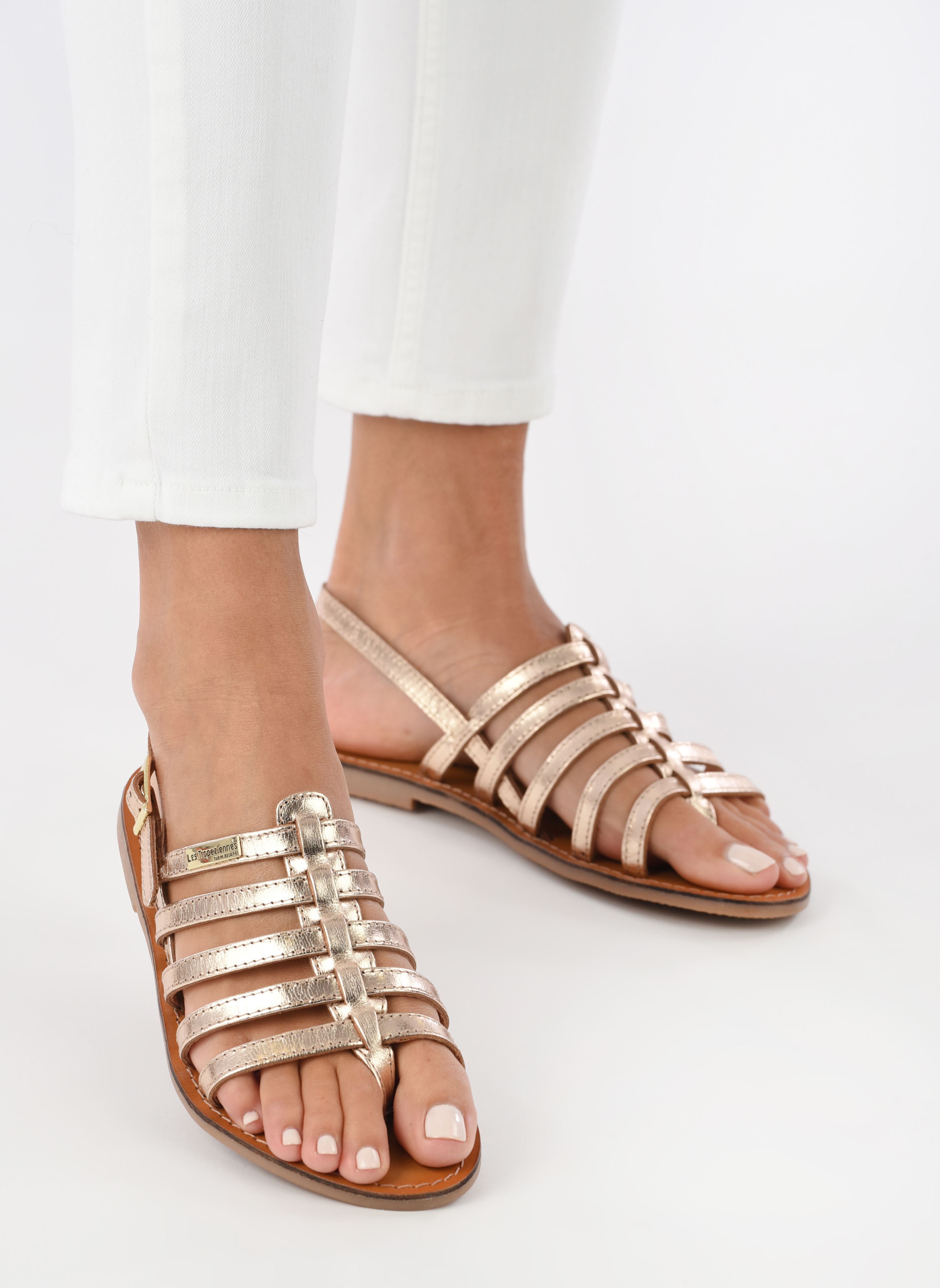 Sandalen Herilo damen gold und bronze Les Tropéziennes par M Belarbi Sandalen Herilo damen gold und bronze OR