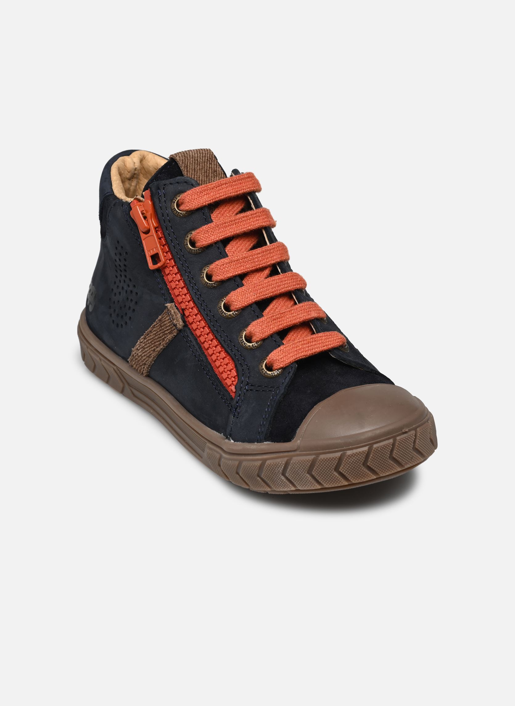 Baskets hautes Vincent garçon bleu Bopy Baskets hautes Vincent garçon bleu MARINE FONCÉ