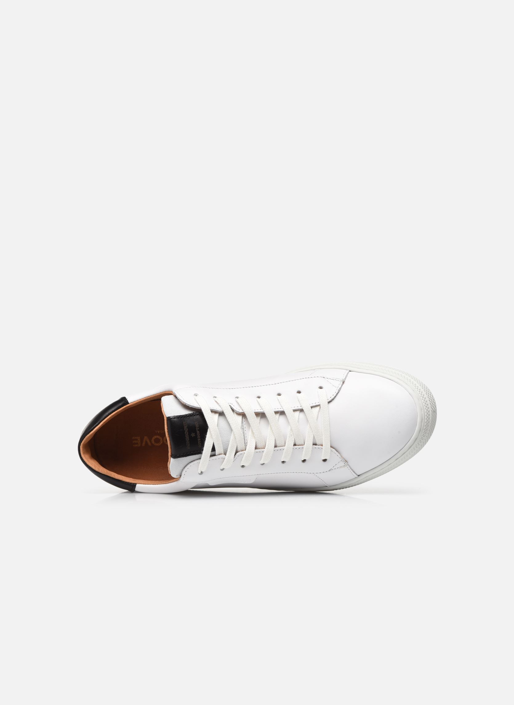 Baskets basses Spark Clay homme blanc Schmoove Baskets basses Spark Clay homme blanc WHITE/BLACK